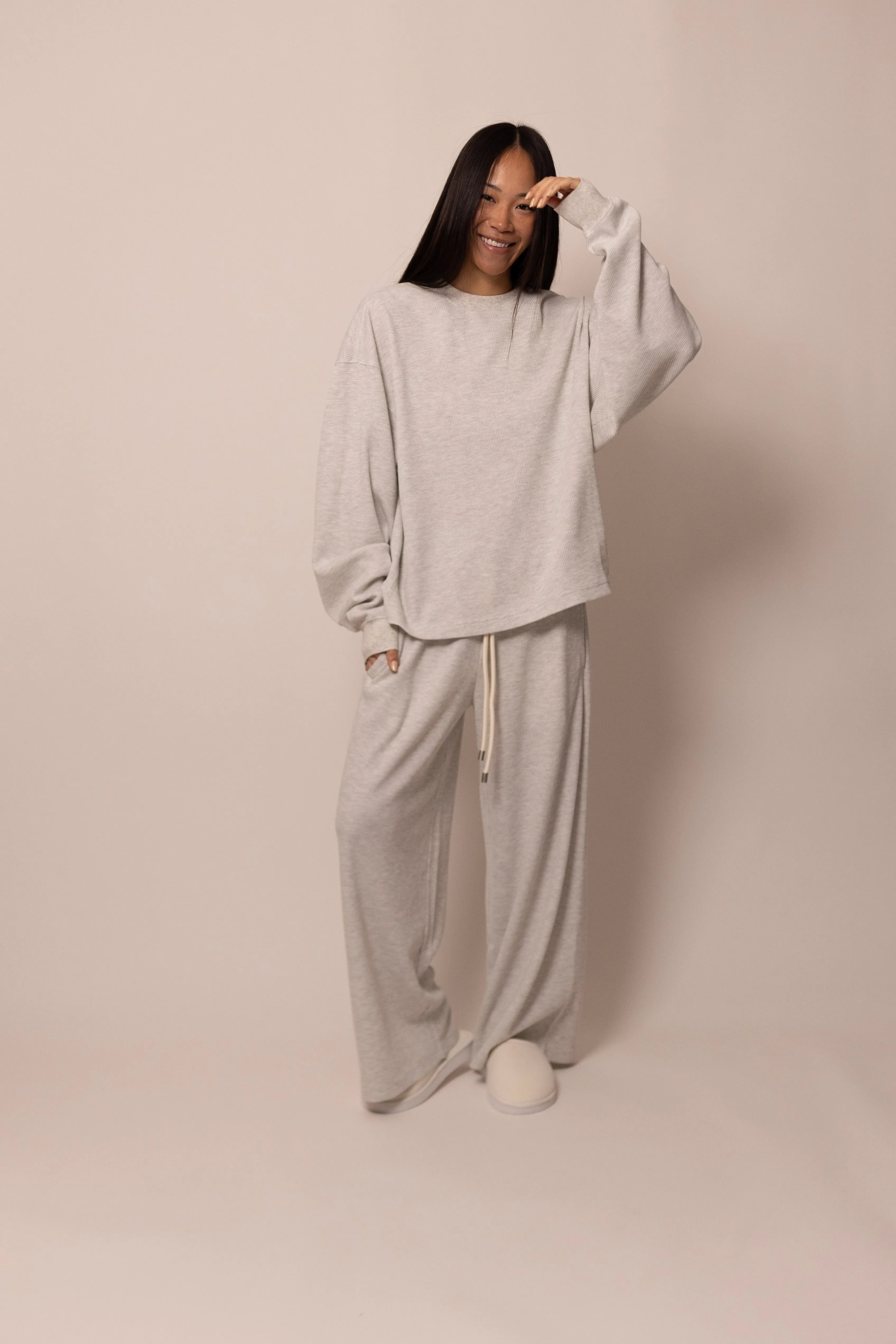 thermal long sleeve - ash sold by DREW