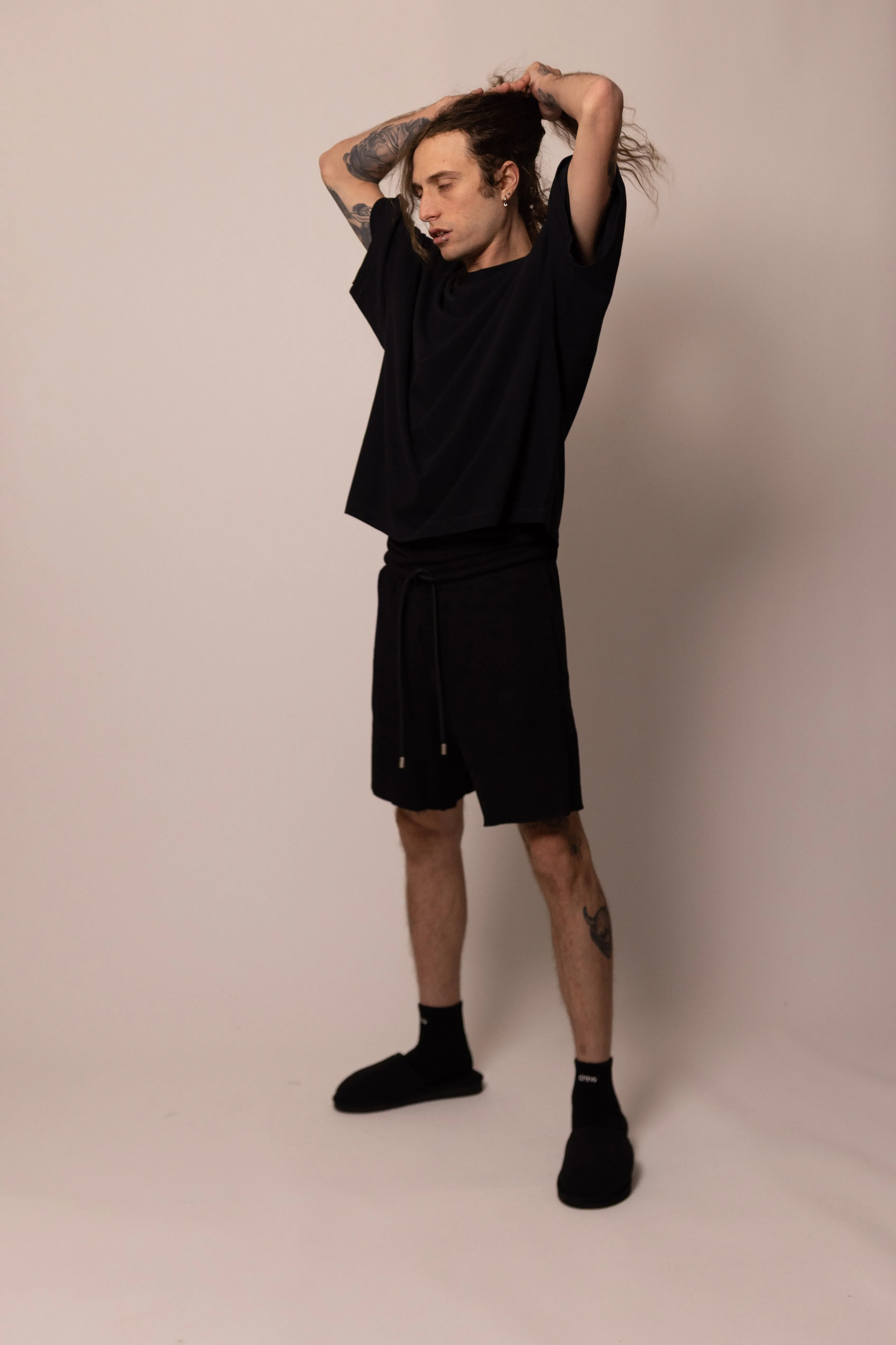 thermal sweatshort - eternity sold by DREW product image thumbnail 2