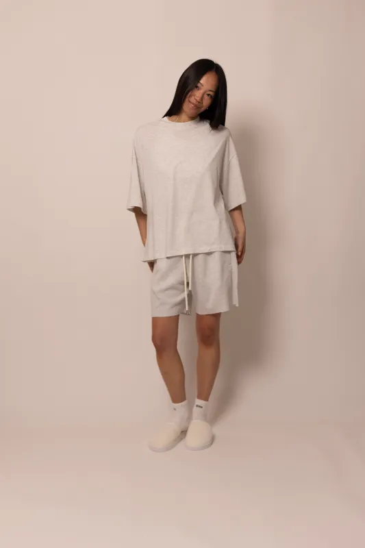 thermal sweatshort - ash sold by DREW