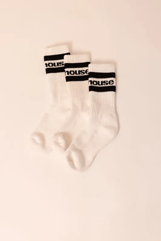 crew sock multipack - cloud sold by DREW