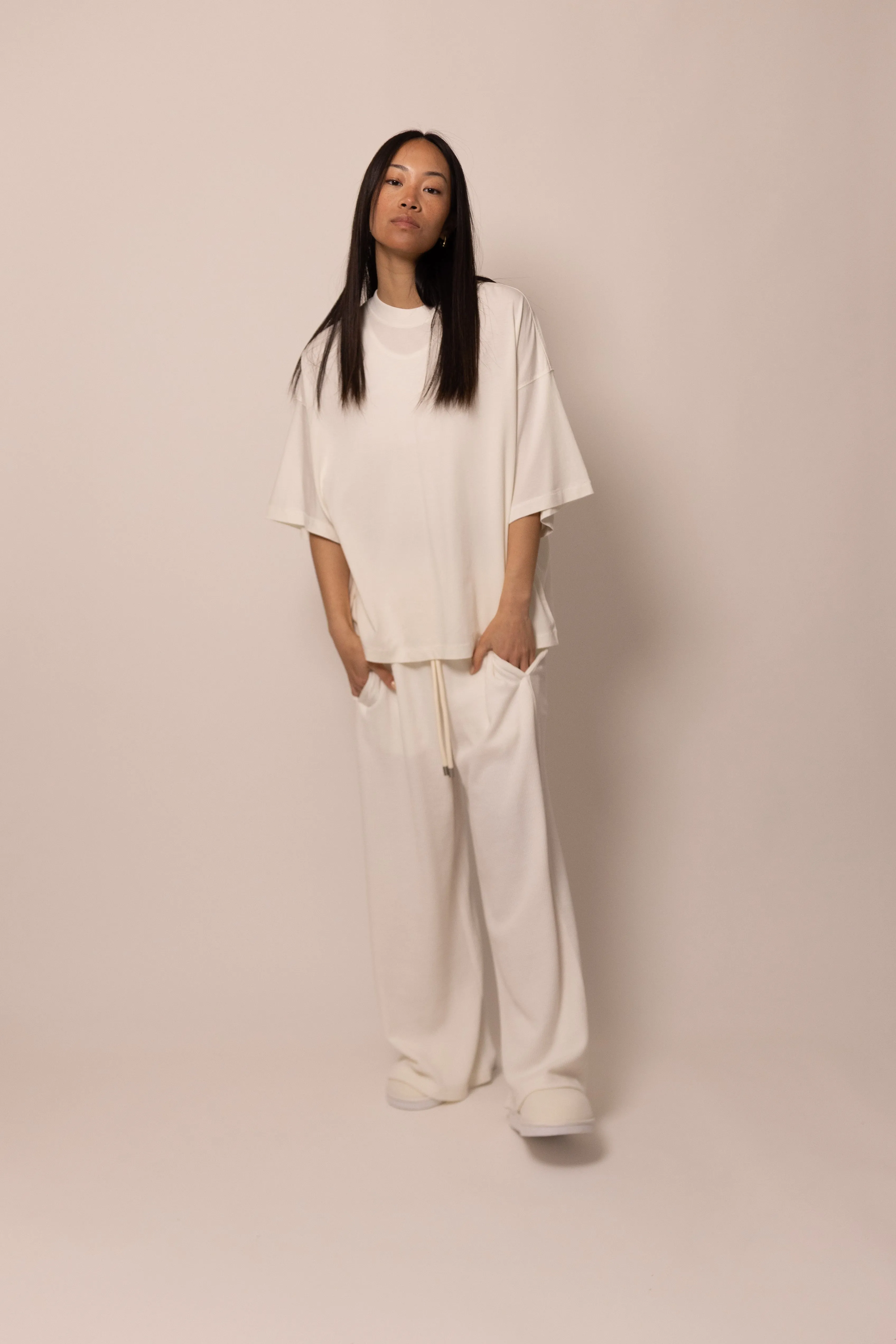 lightweight tee - cloud sold by DREW product image thumbnail 2