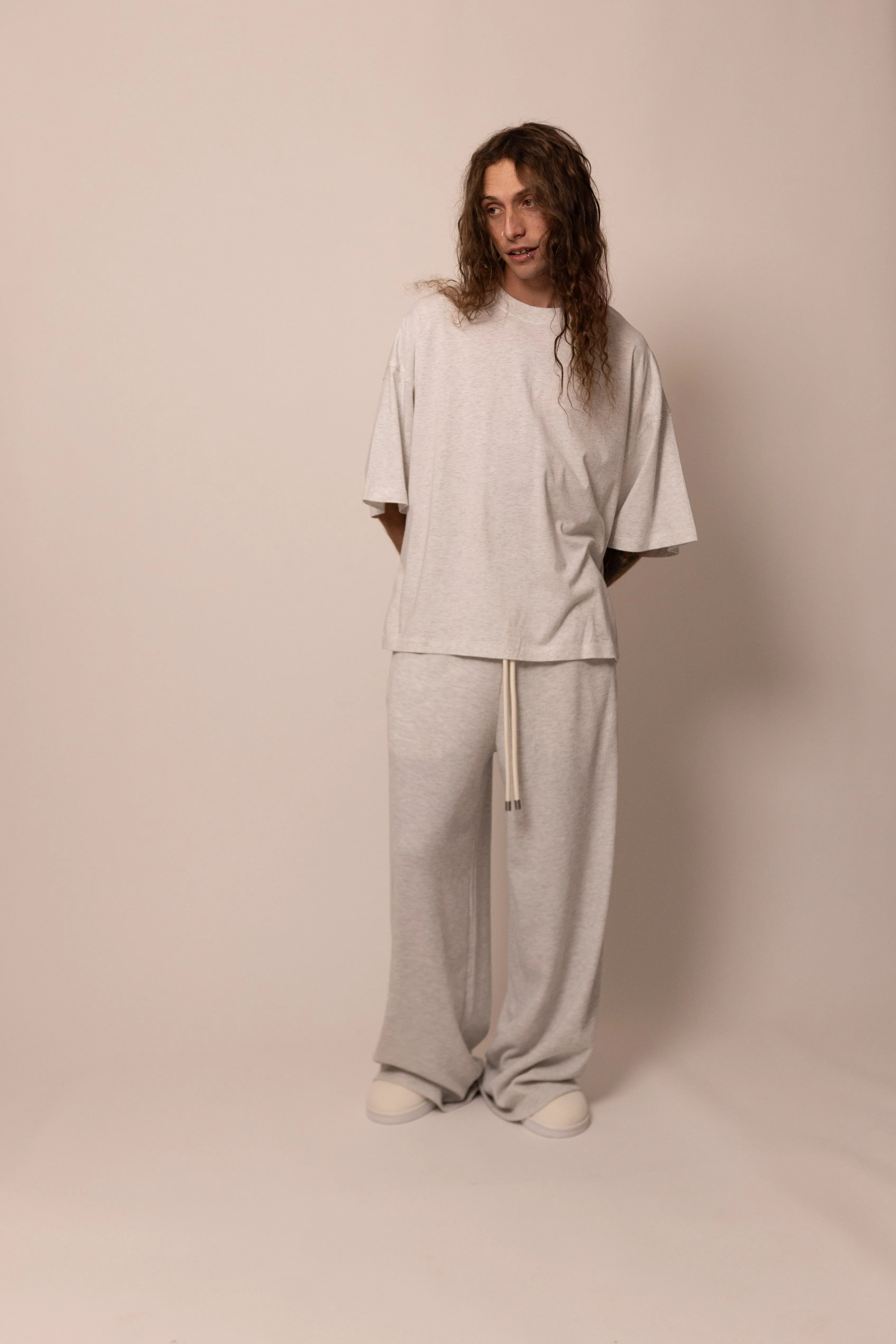 lightweight tee - dove sold by DREW