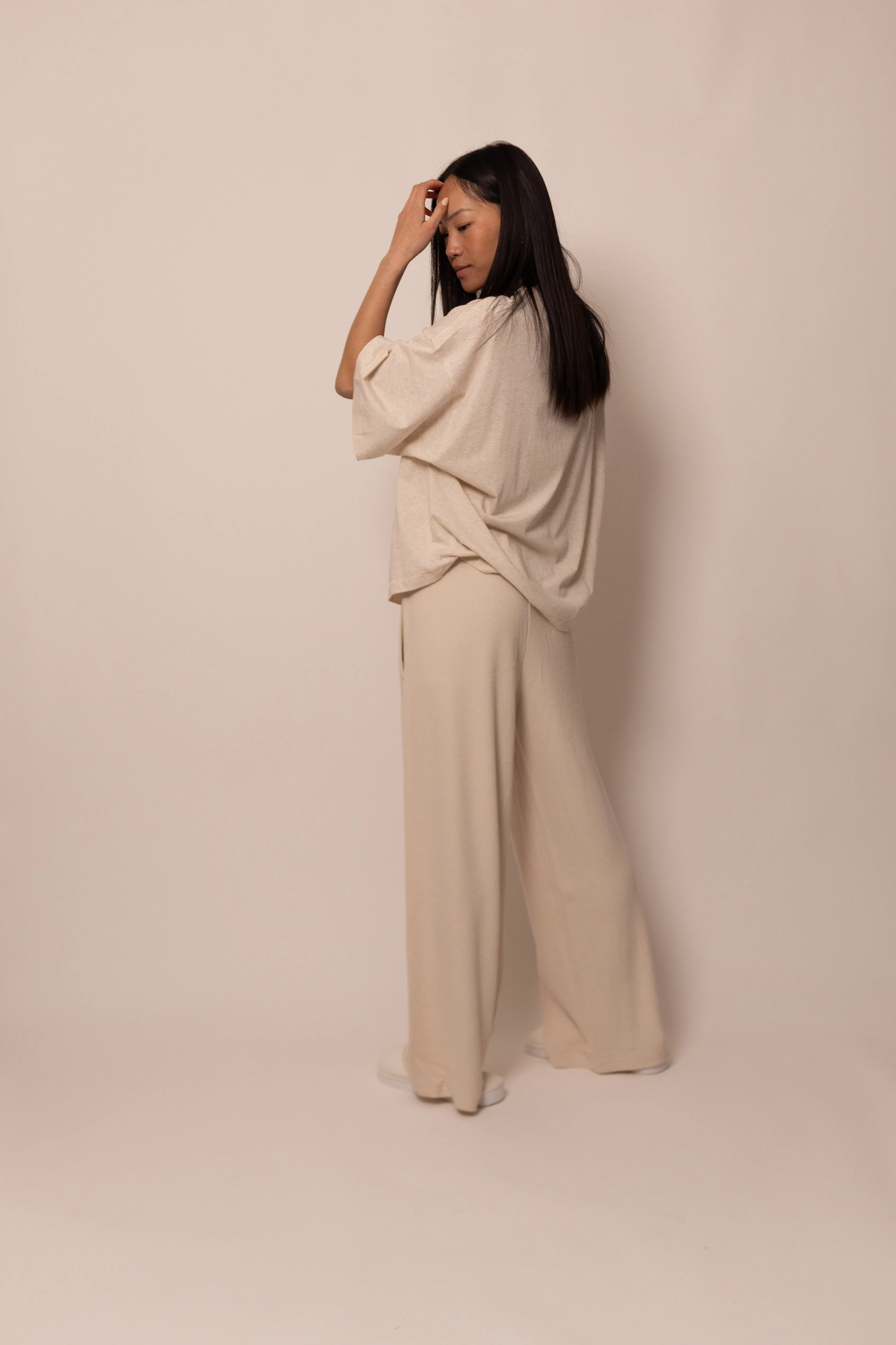 lightweight tee - sandstone sold by DREW product image thumbnail 3