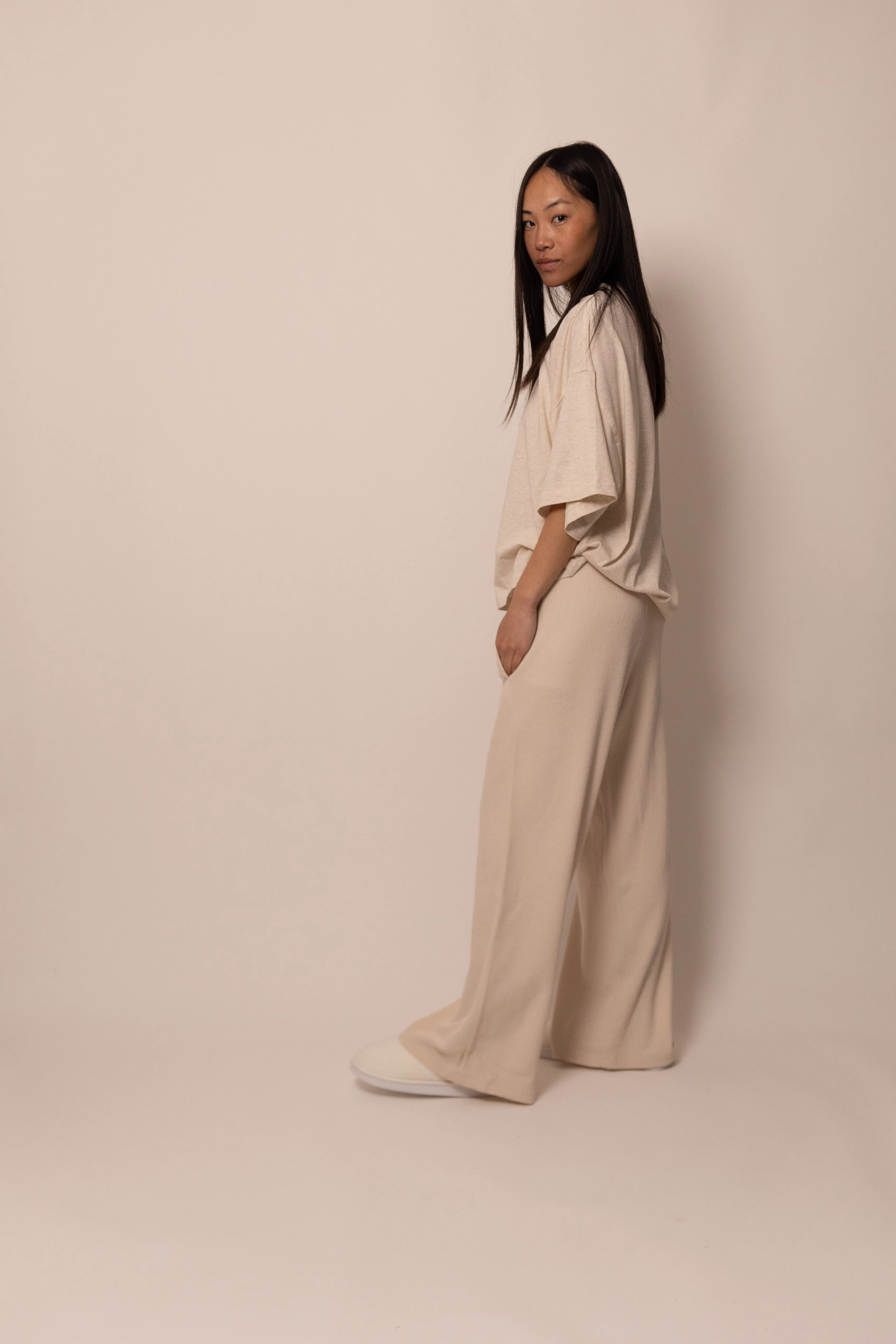 lightweight tee - sandstone sold by DREW product image thumbnail 5