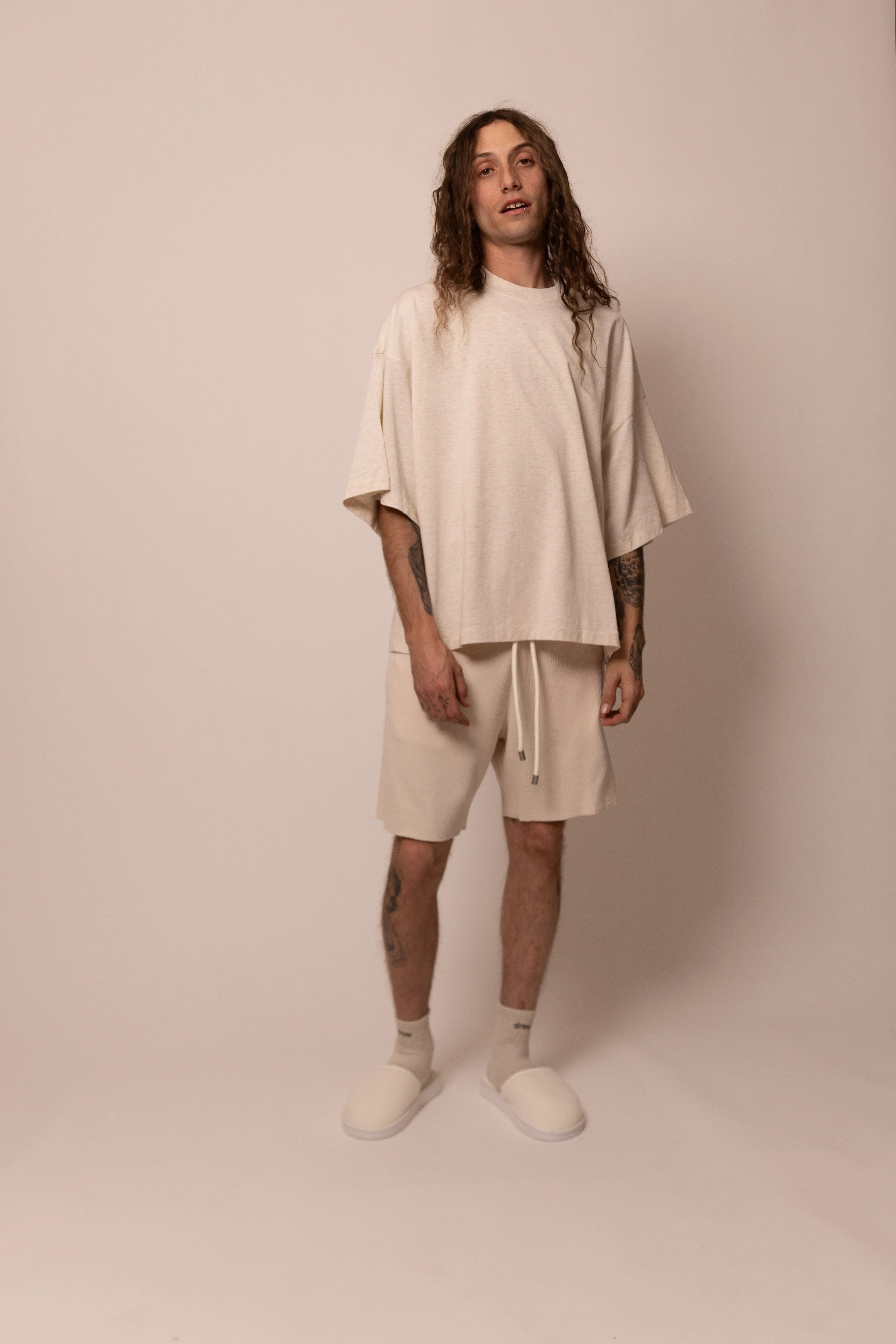 lightweight tee - sandstone sold by DREW product image thumbnail 2