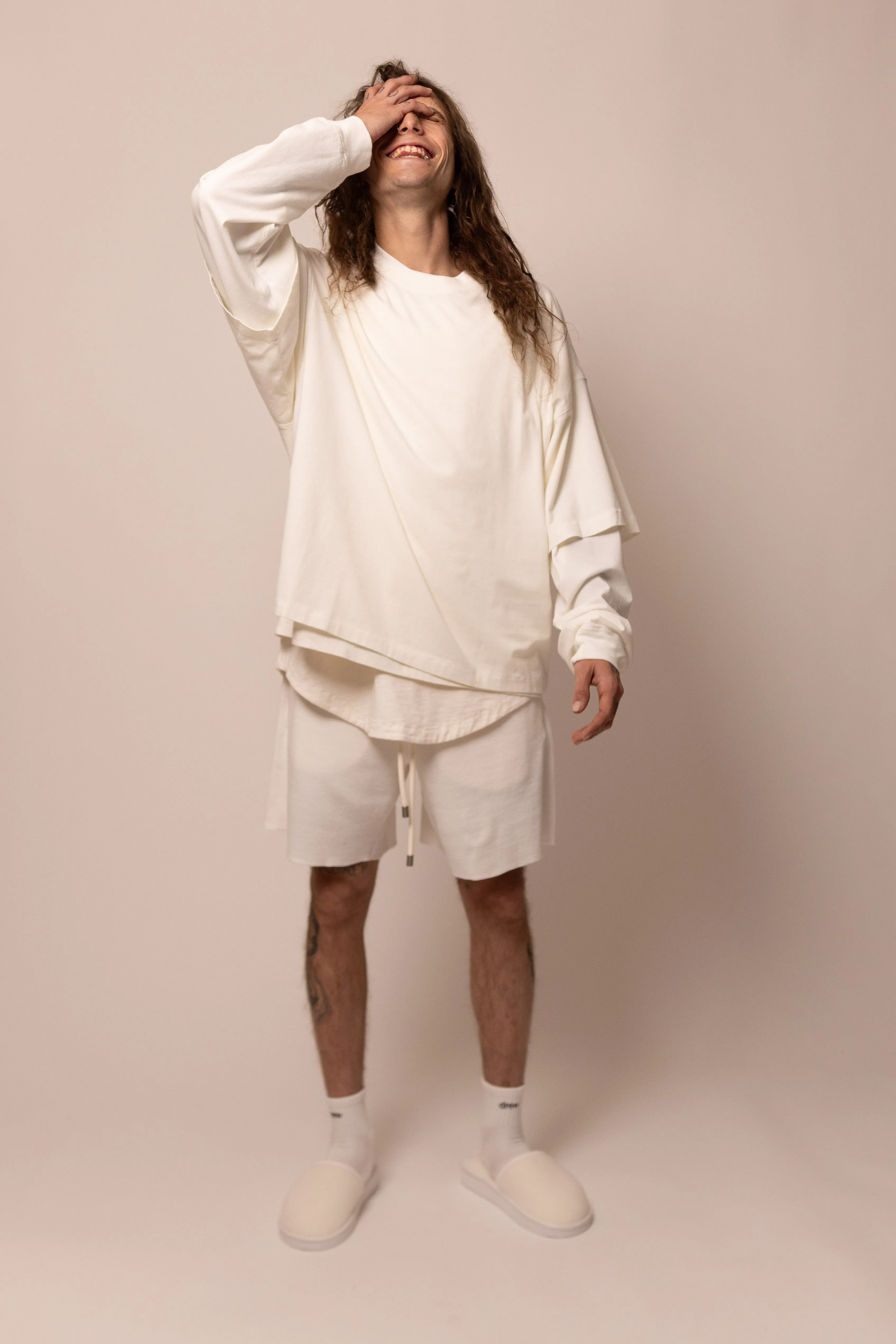lightweight long sleeve - cloud sold by DREW product image thumbnail 4