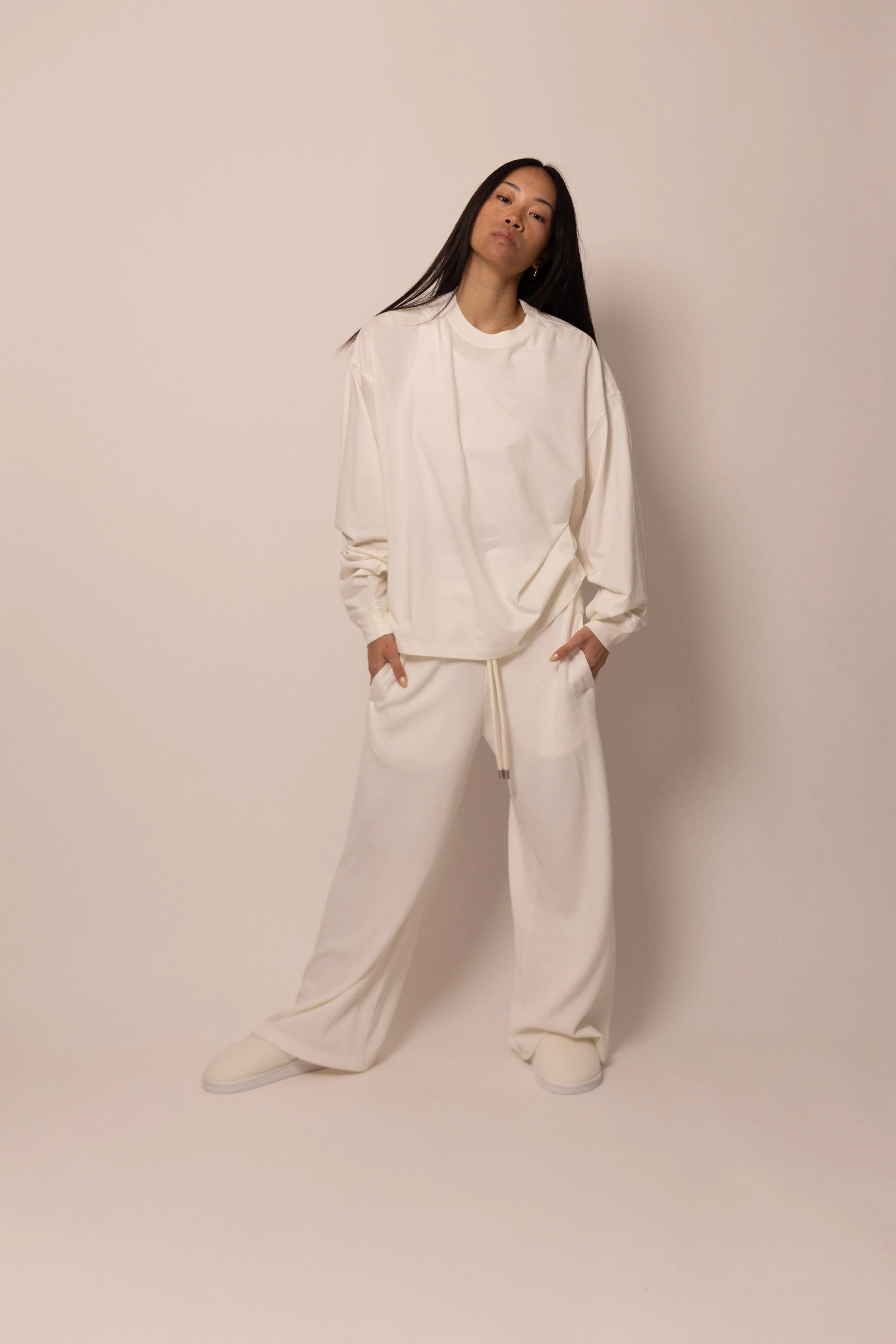 lightweight long sleeve - cloud sold by DREW