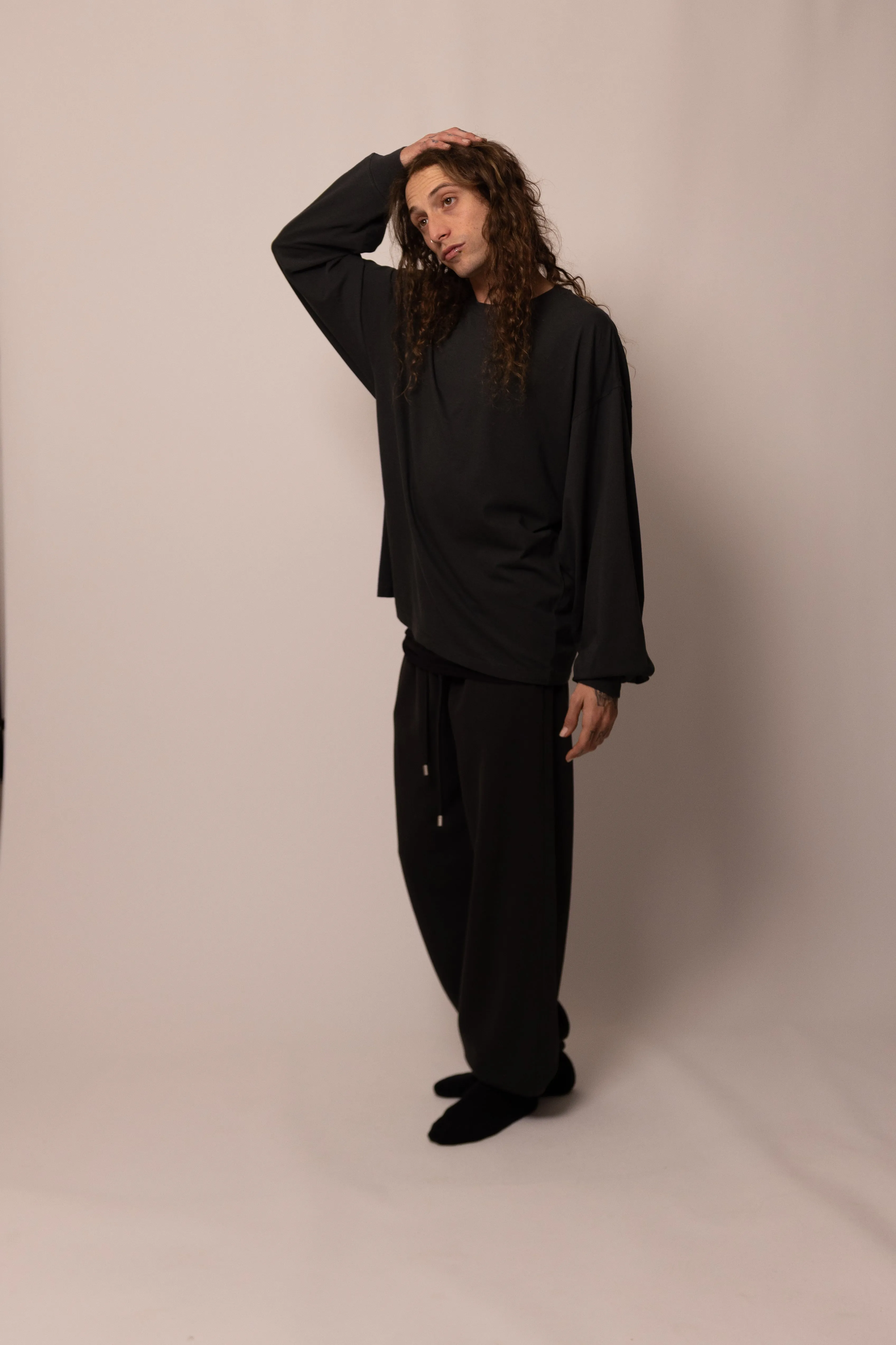 lightweight long sleeve - moonlight sold by DREW product image thumbnail 5