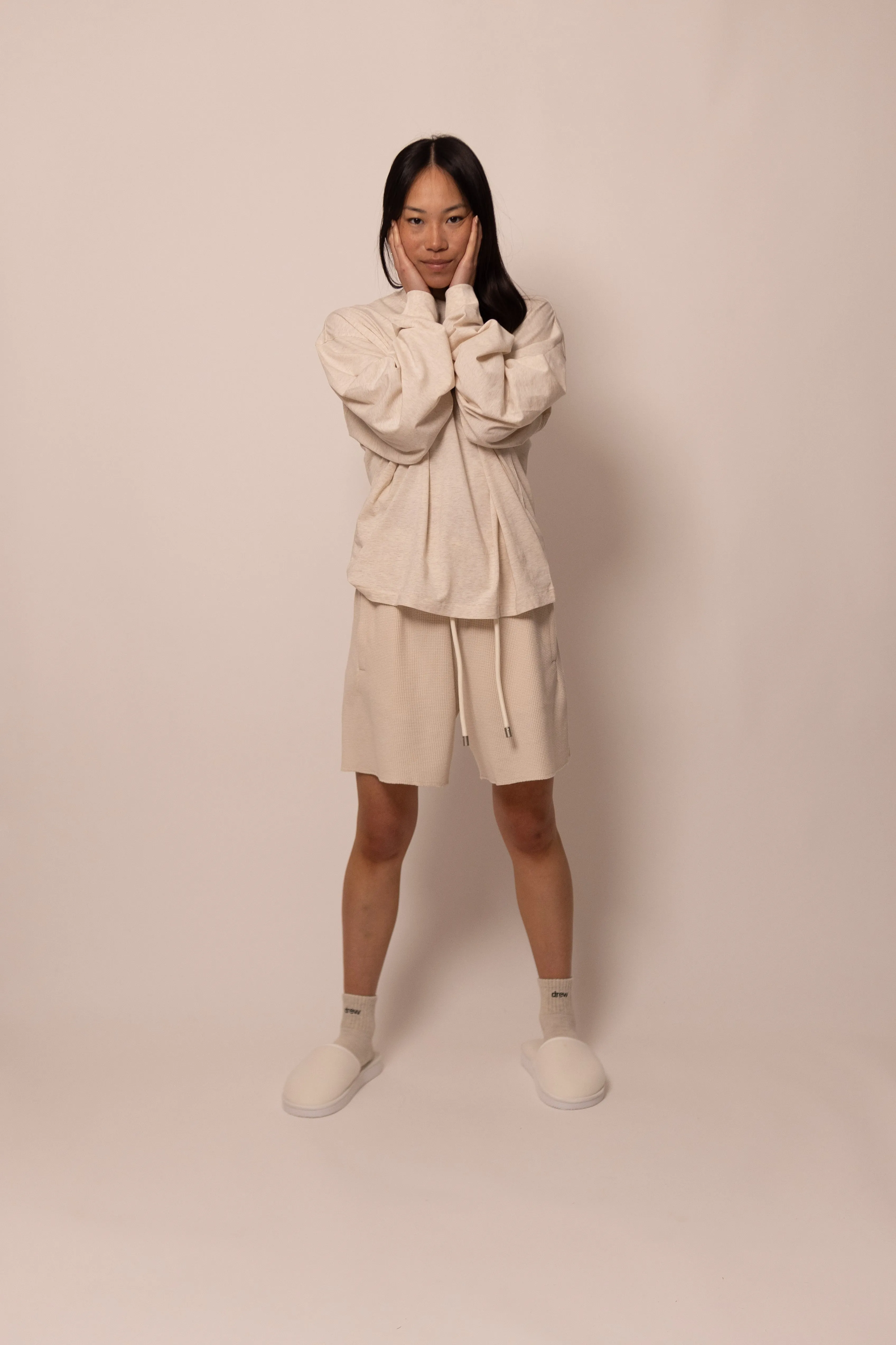 lightweight long sleeve - sandstone sold by DREW product image thumbnail 3