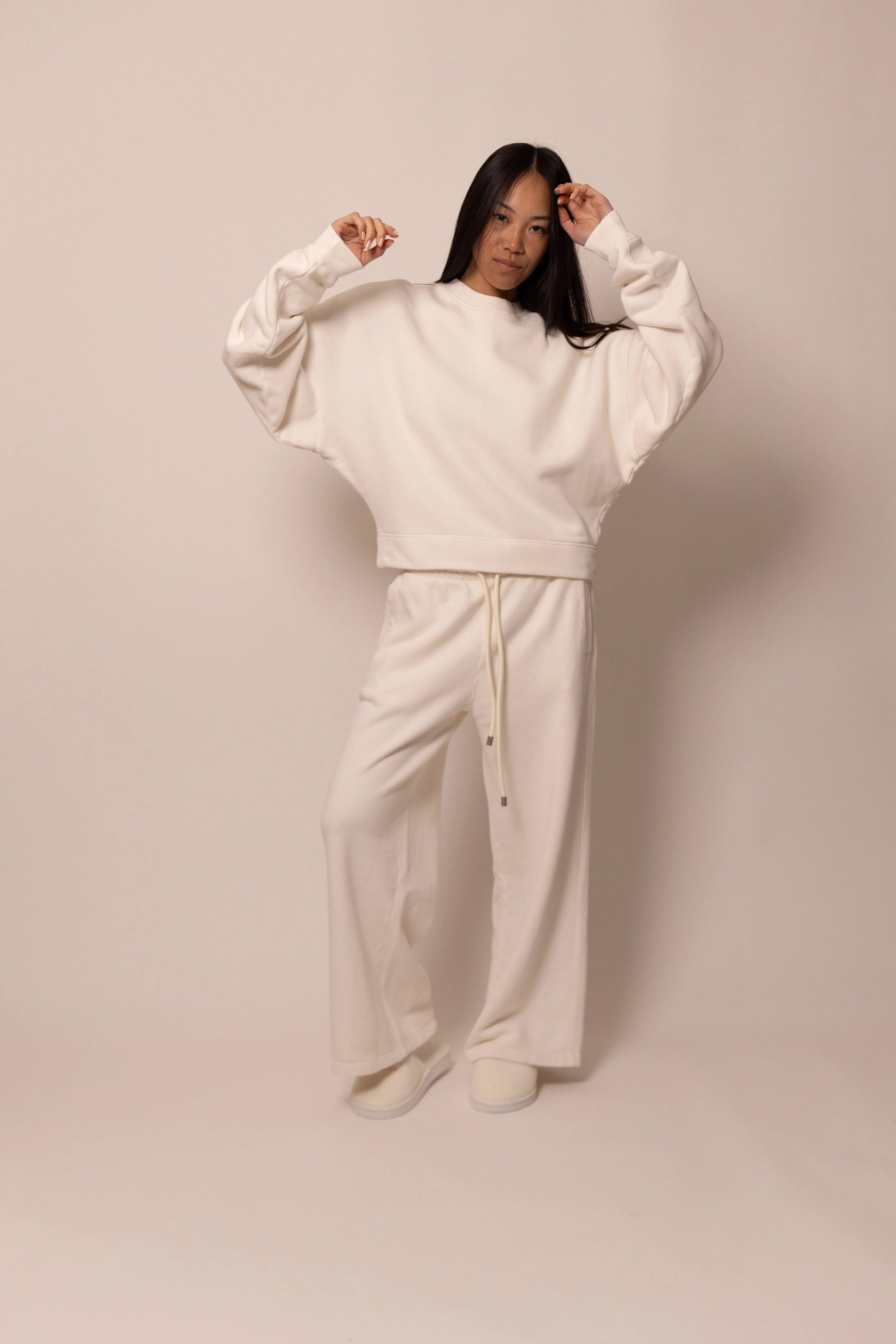 batwing crewneck - cloud sold by DREW product image thumbnail 3