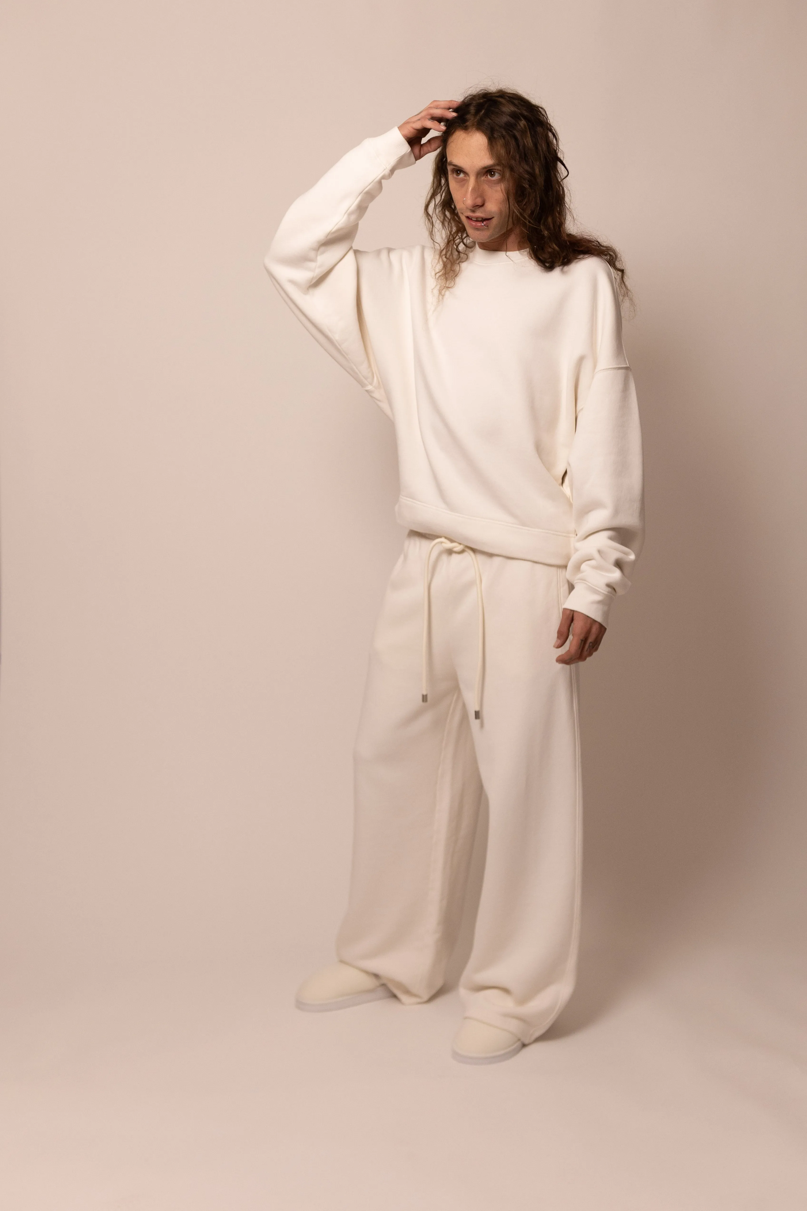 batwing crewneck - cloud sold by DREW product image thumbnail 4