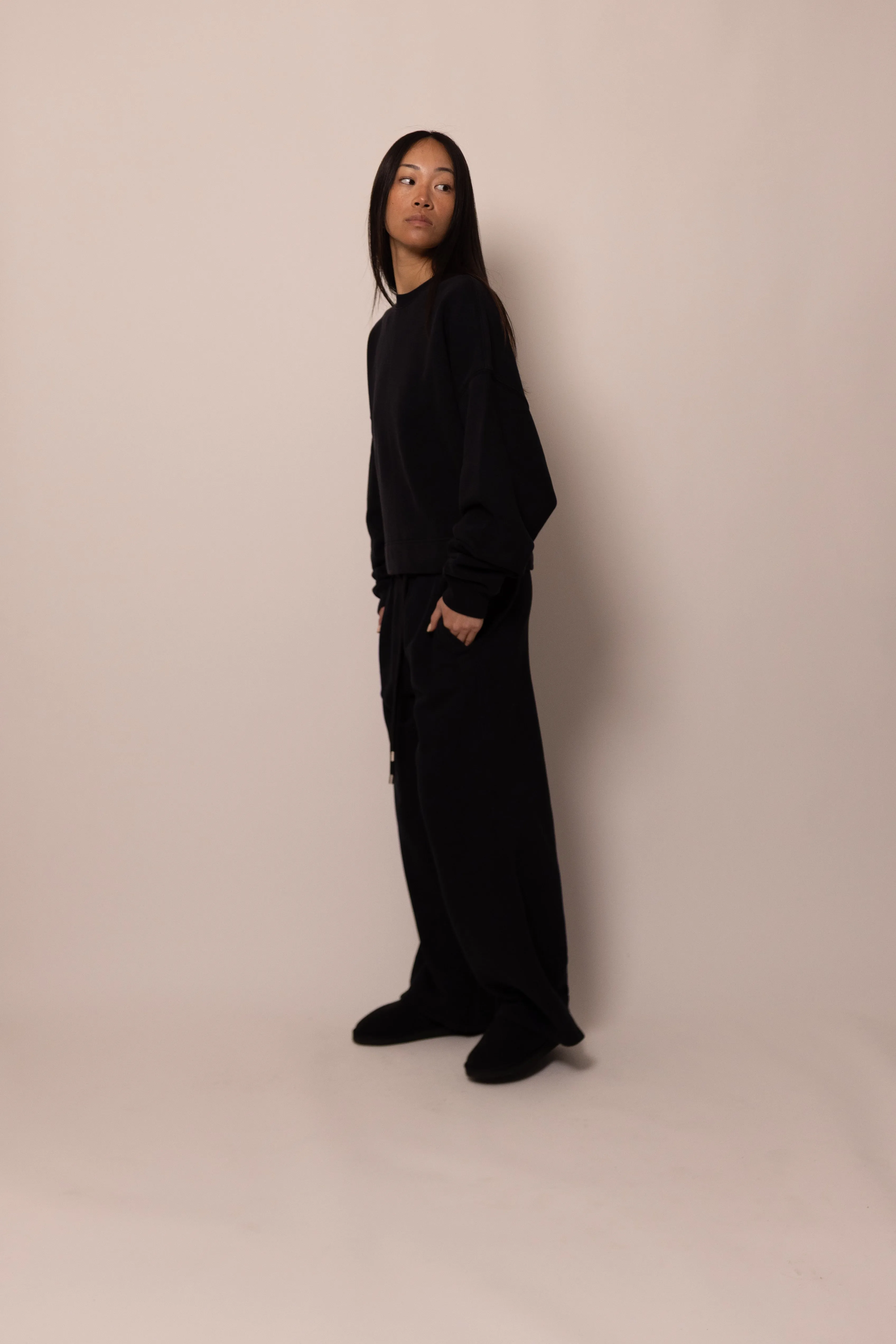 batwing crewneck - eternity sold by DREW product image thumbnail 3