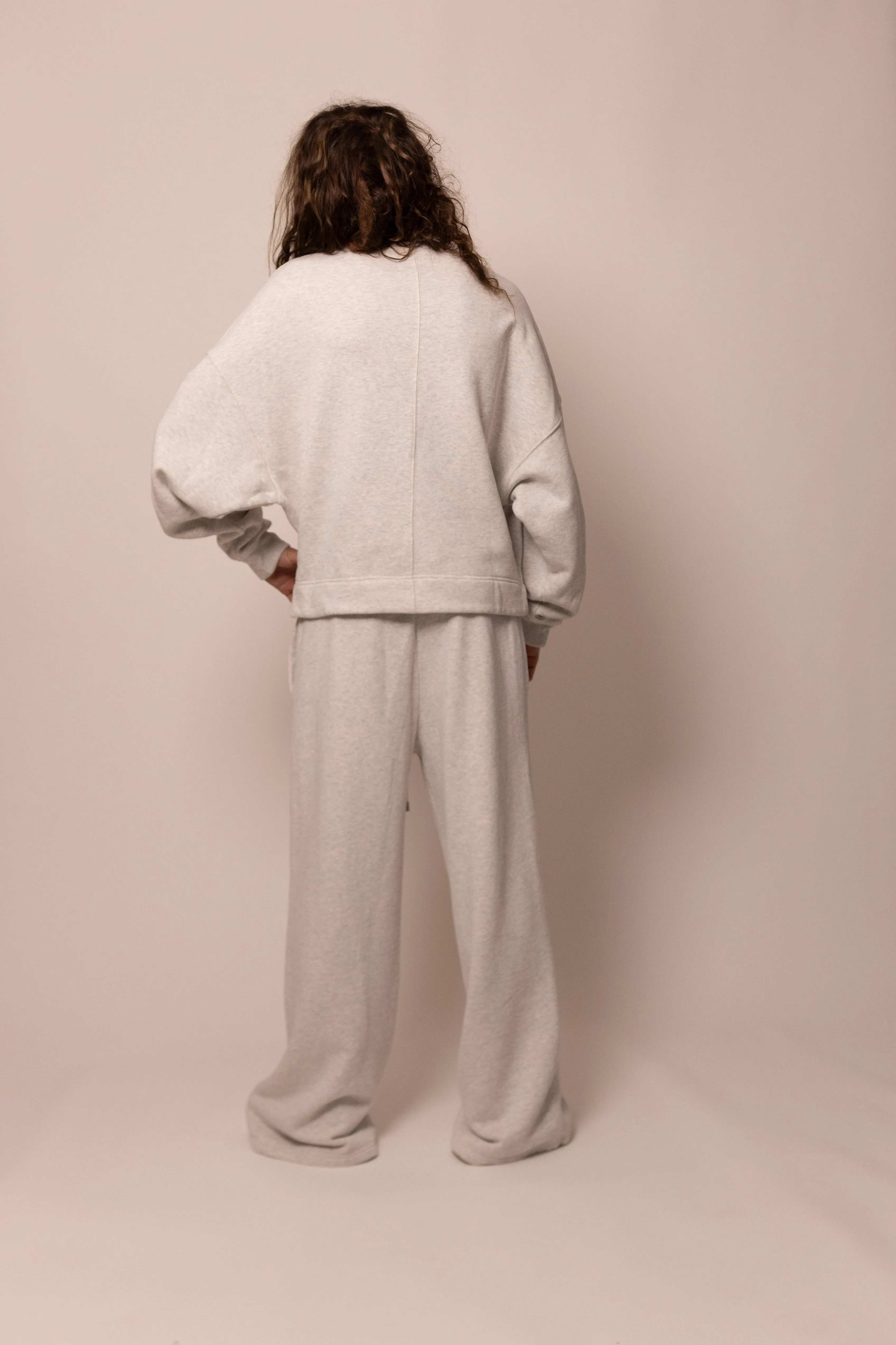 batwing crewneck - dove sold by DREW product image thumbnail 4