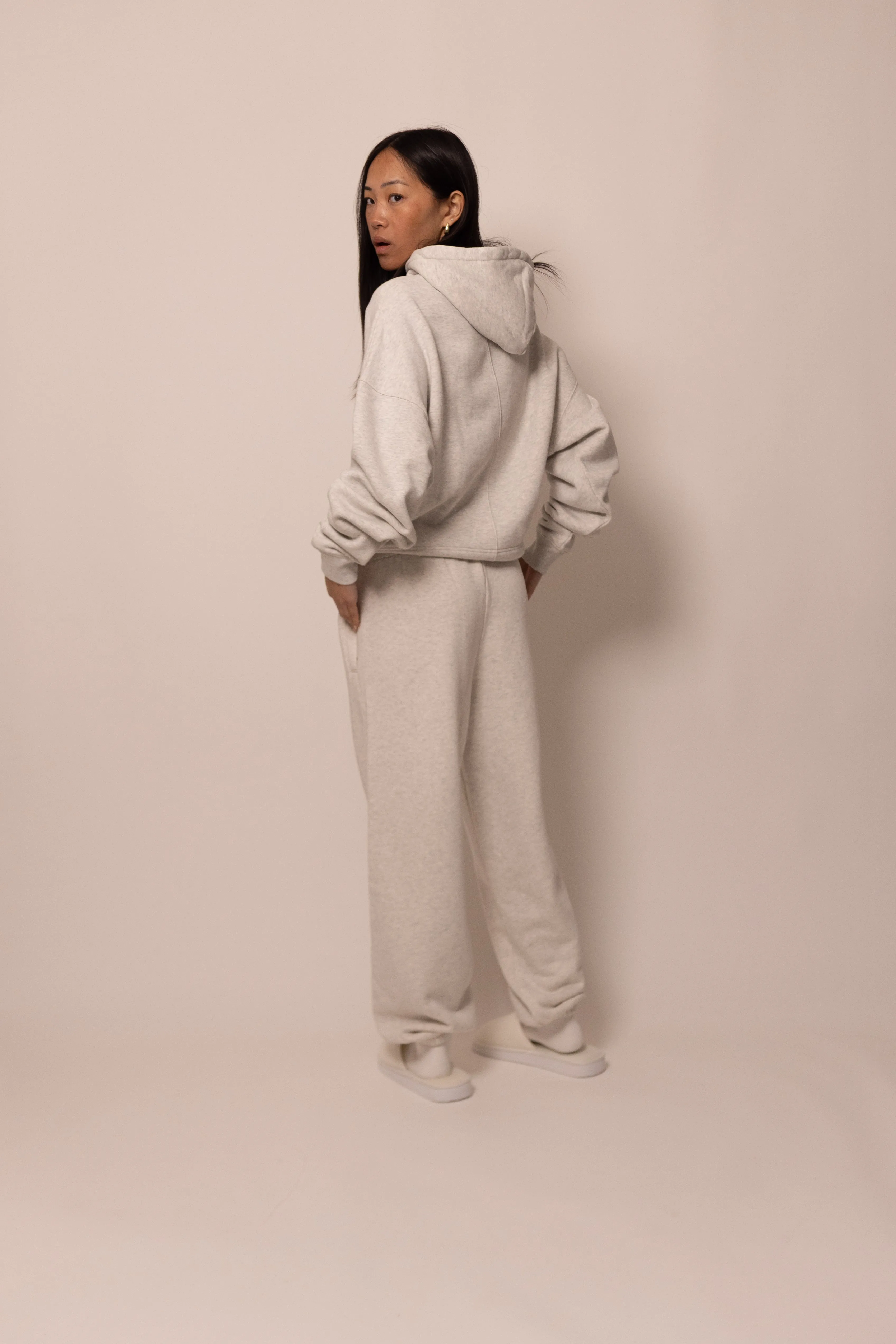 batwing hoodie - dove sold by DREW product image thumbnail 4