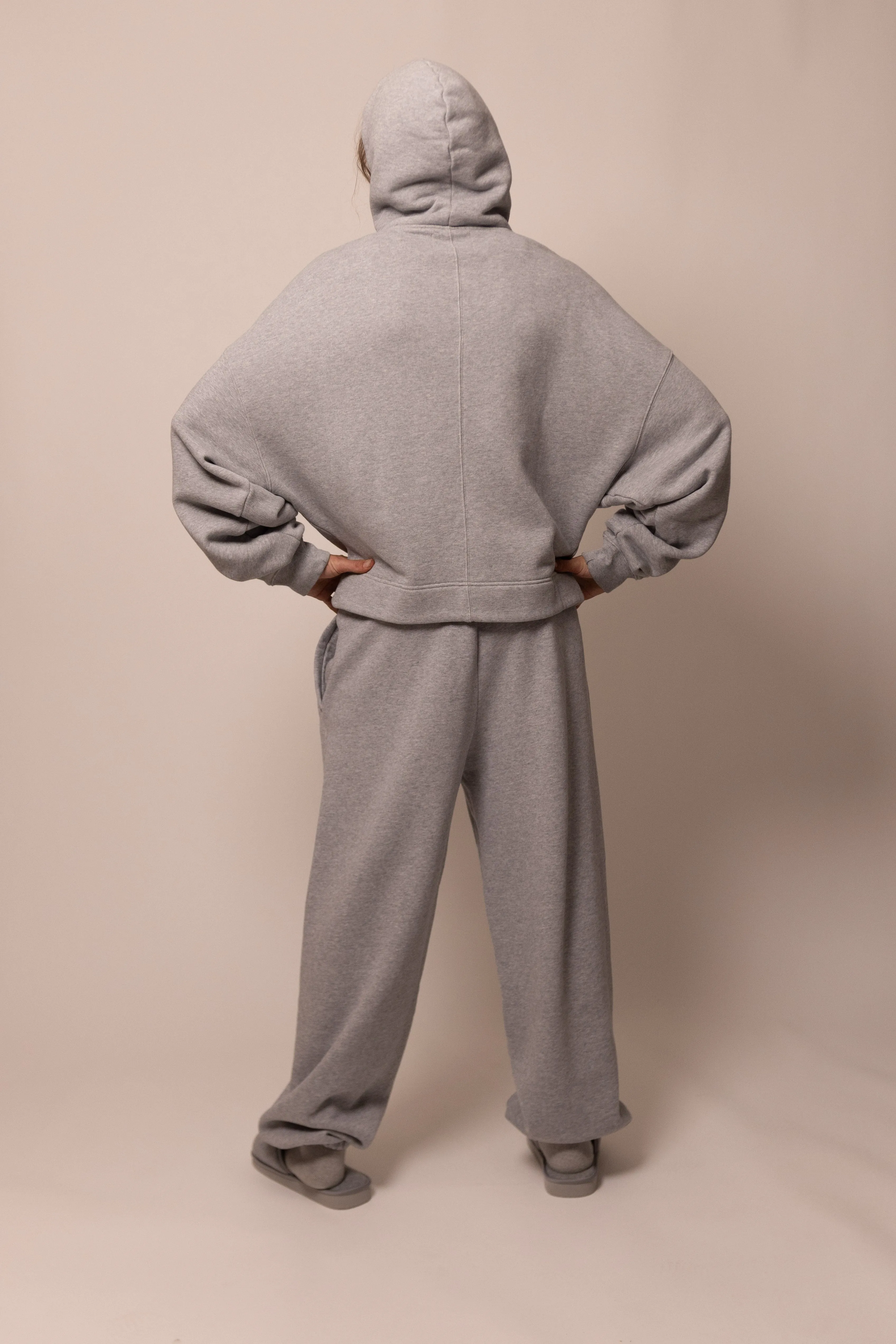 batwing hoodie - heather grey sold by DREW product image thumbnail 5