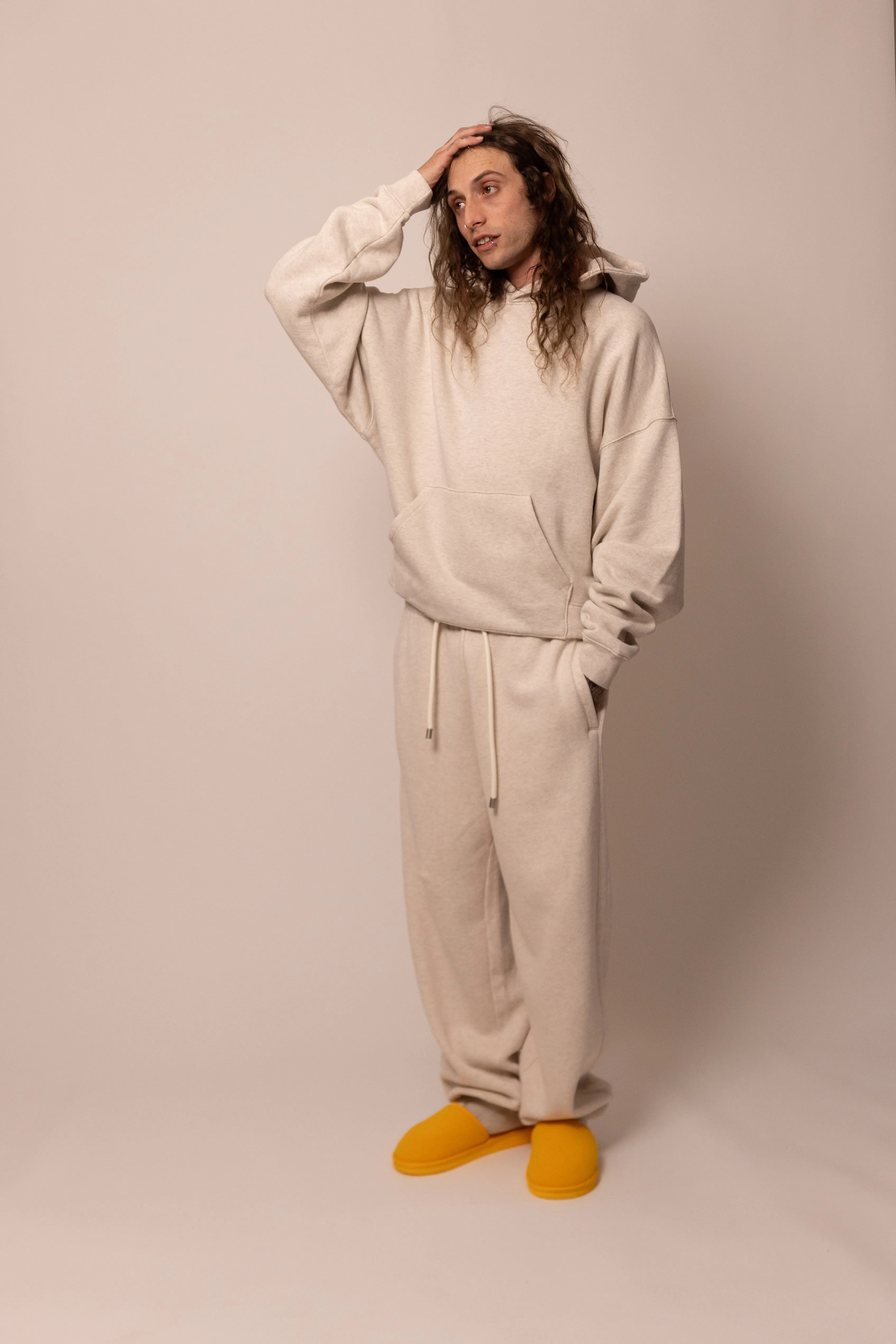 batwing hoodie - sandstone sold by DREW product image thumbnail 5