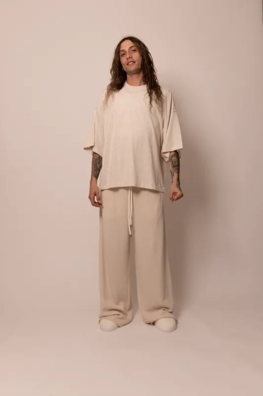 thermal lounge pant - sandstone sold by DREW