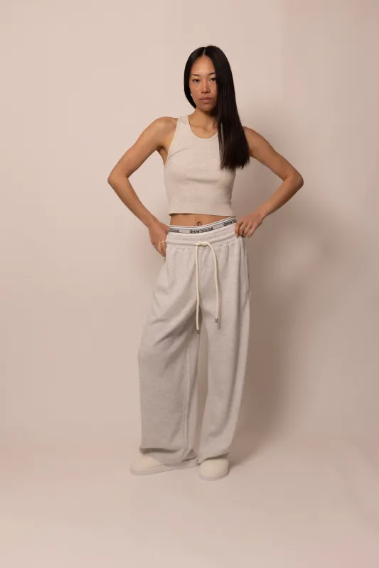 thermal lounge pant - ash sold by DREW