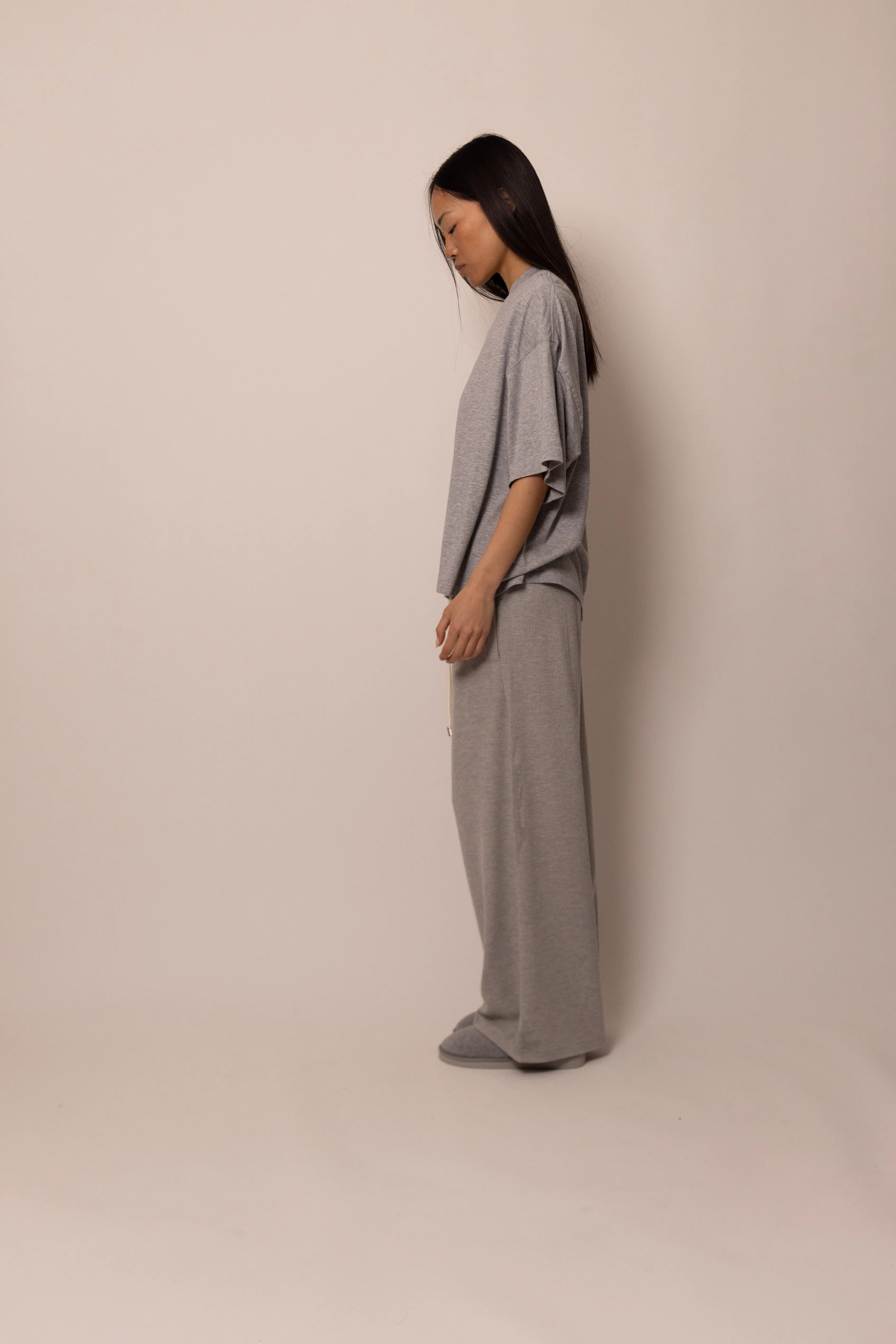thermal lounge pant - heather grey sold by DREW product image thumbnail 5