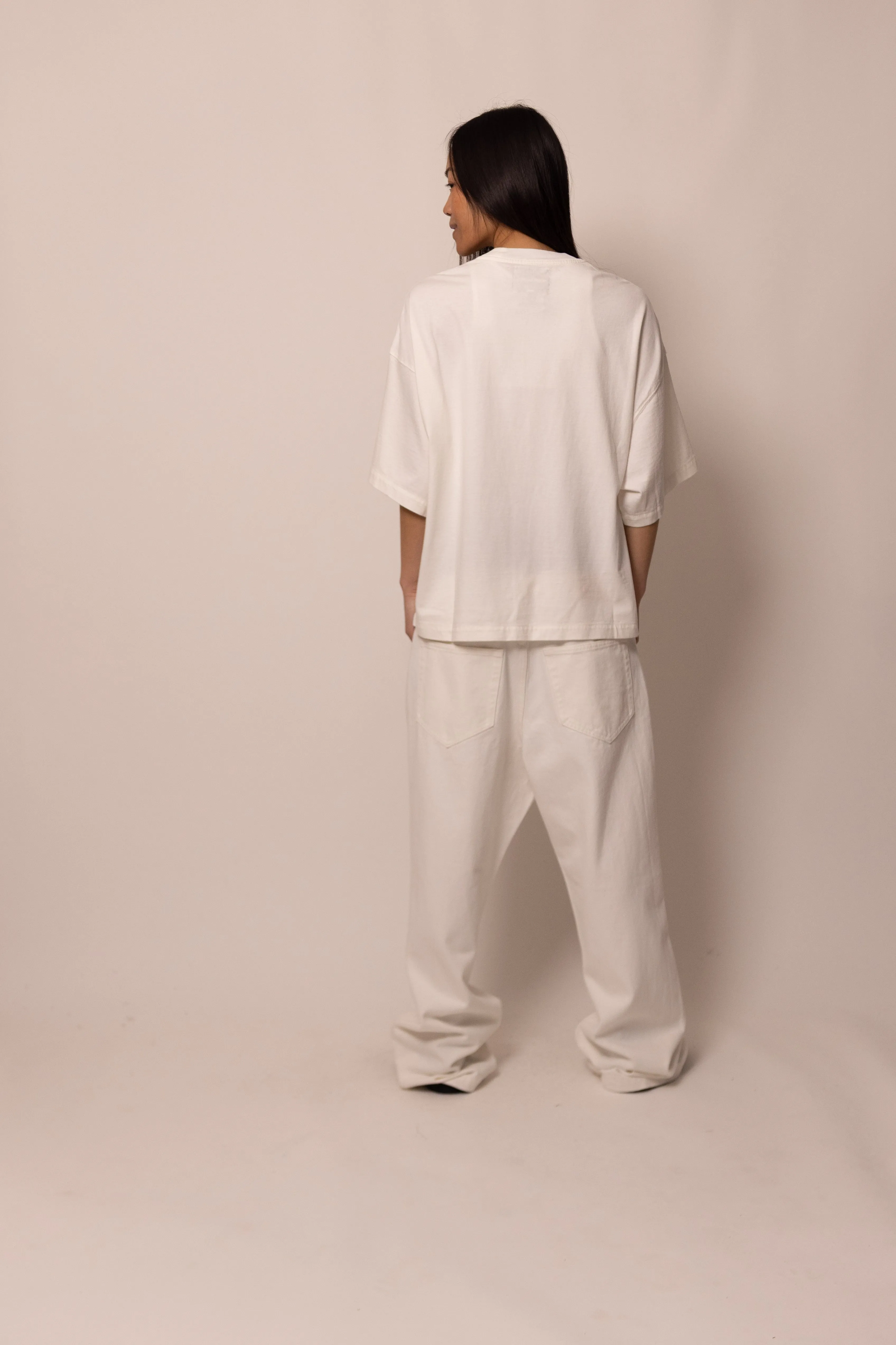 heavyweight tee - cloud sold by DREW product image thumbnail 3