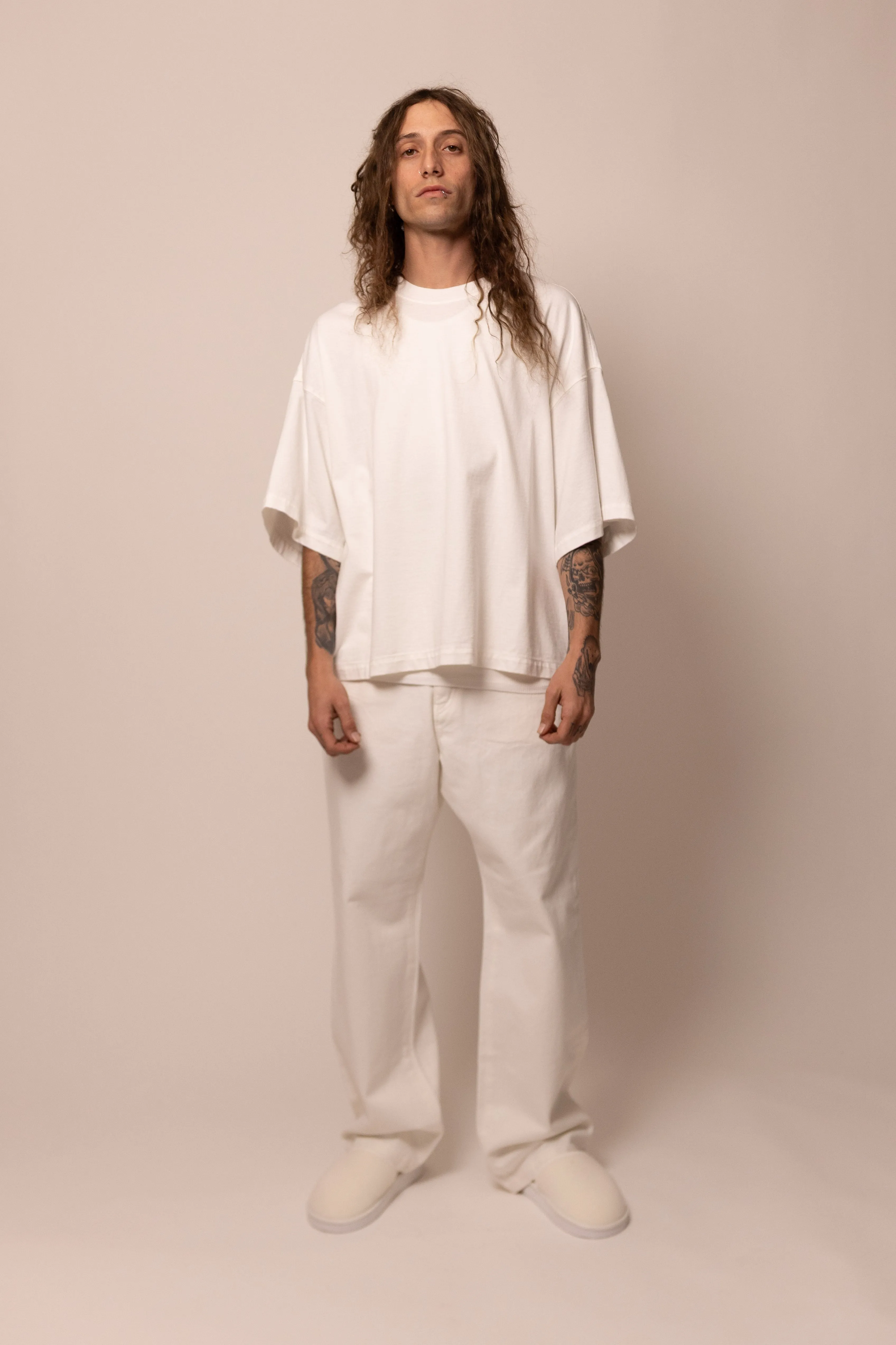 heavyweight tee - cloud sold by DREW product image thumbnail 2