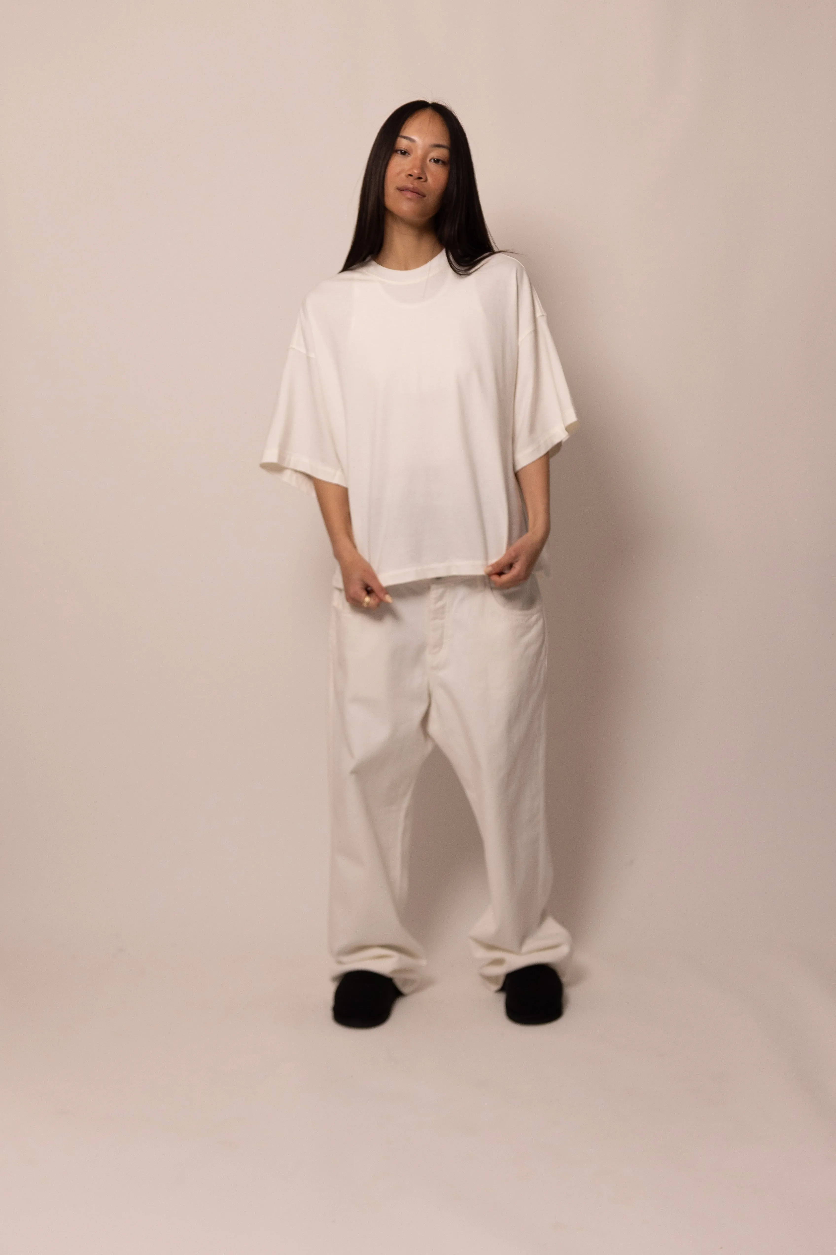 heavyweight tee - cloud sold by DREW