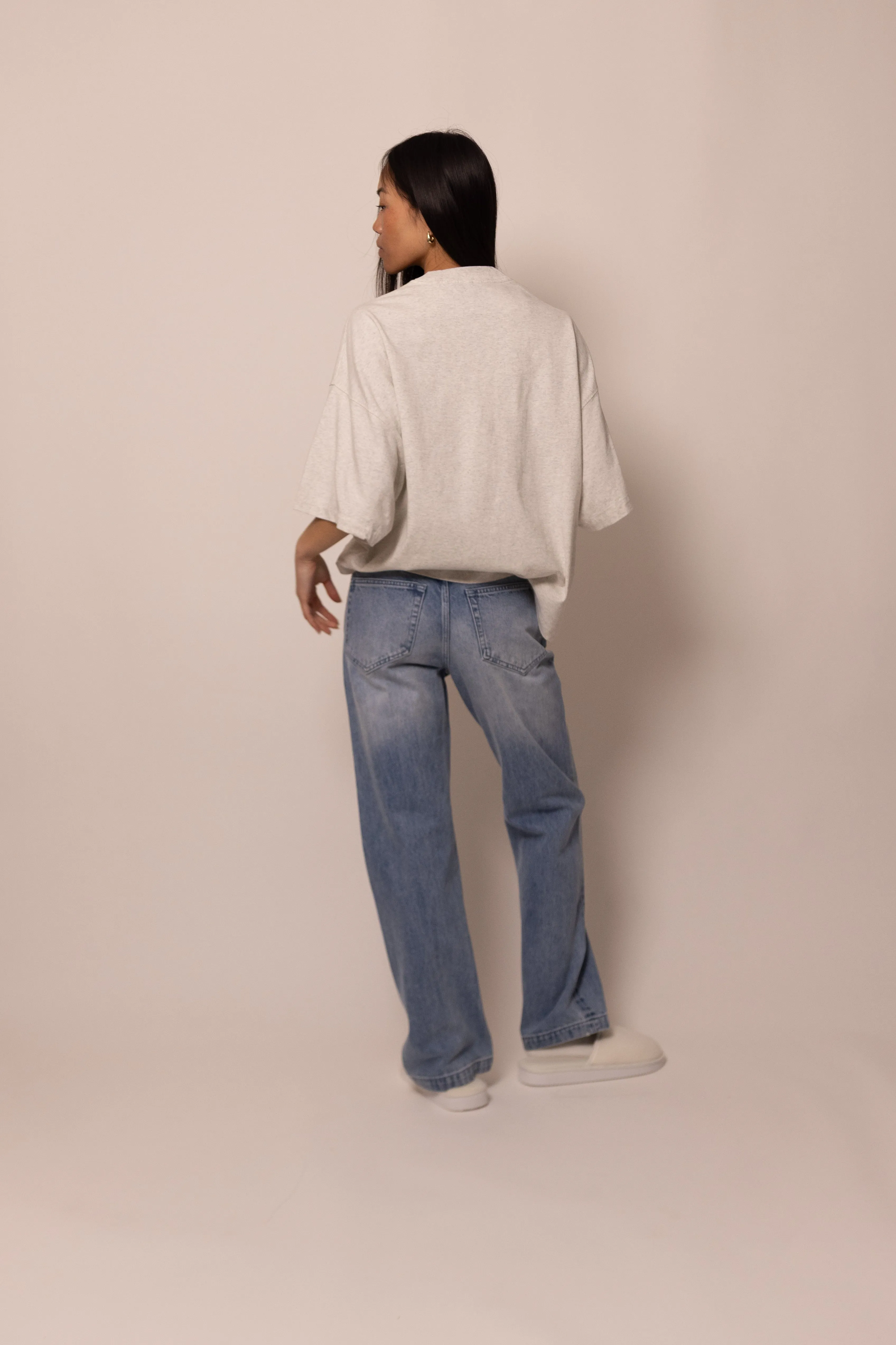 heavyweight tee - dove sold by DREW product image thumbnail 4