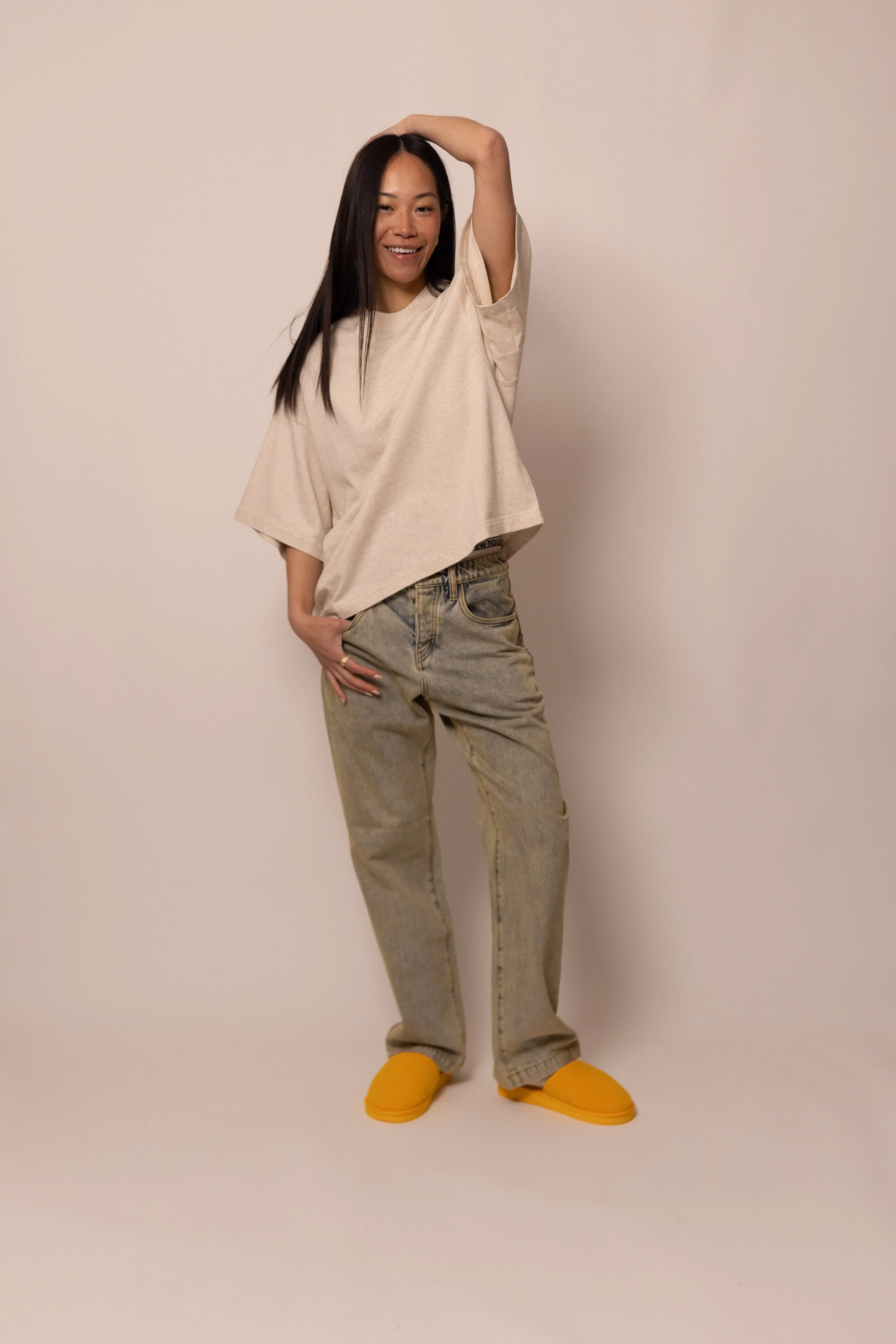 heavyweight tee - sandstone sold by DREW product image thumbnail 4