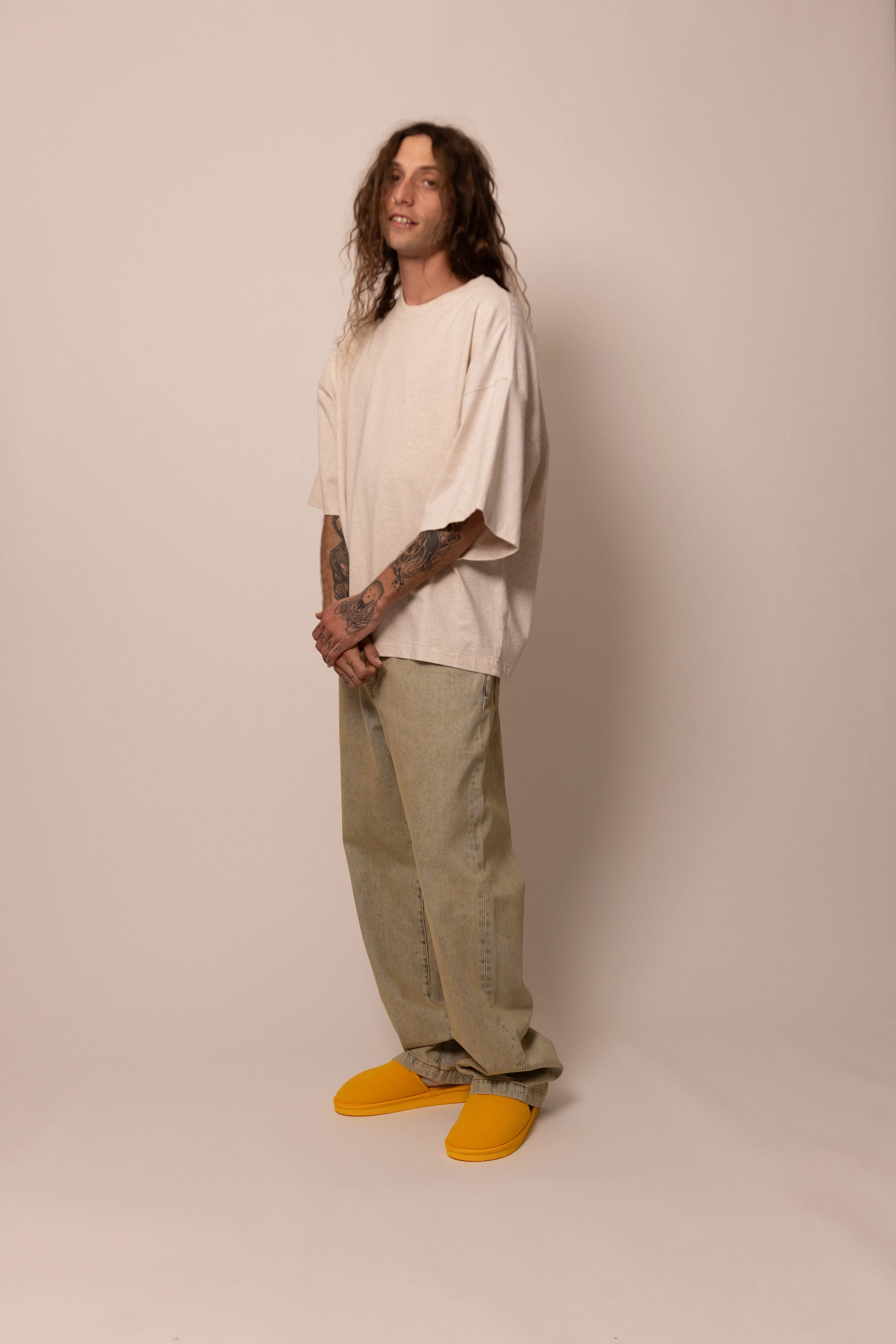 heavyweight tee - sandstone sold by DREW product image thumbnail 5