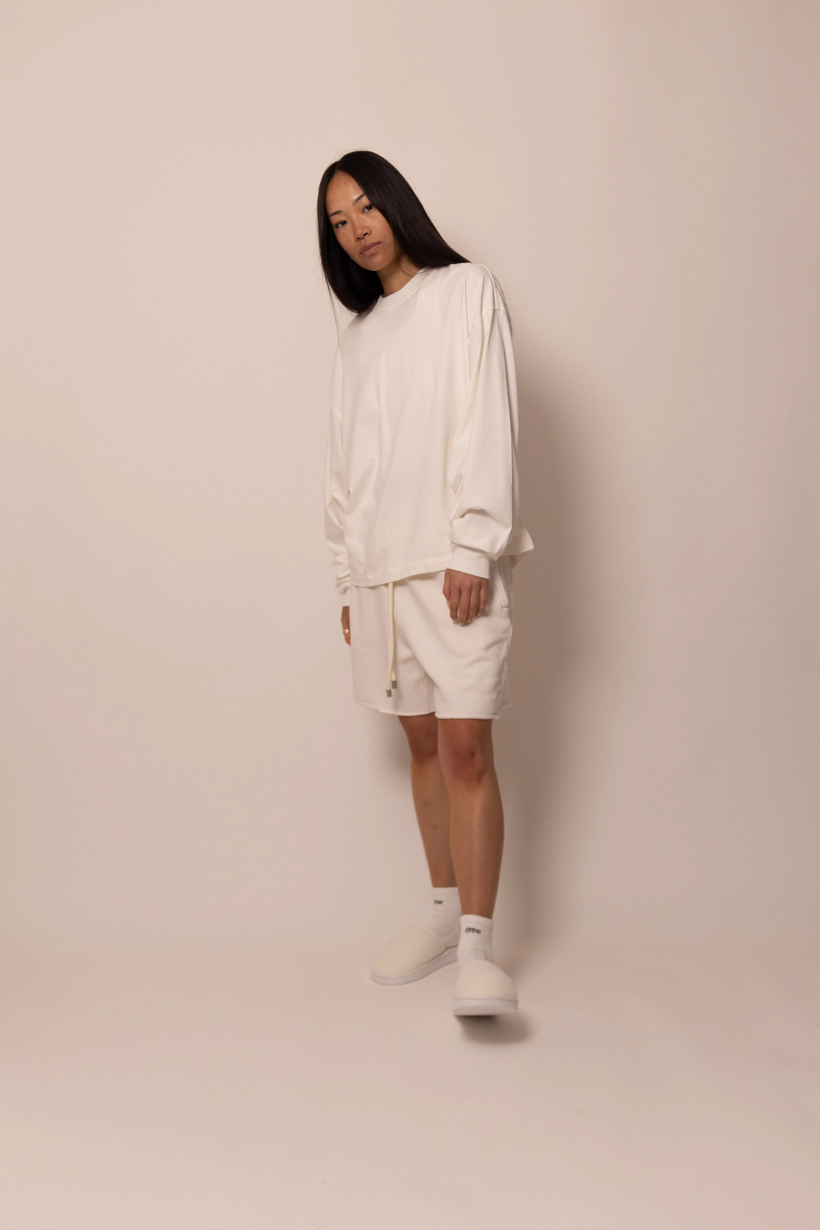 heavyweight long sleeve - cloud sold by DREW product image thumbnail 4
