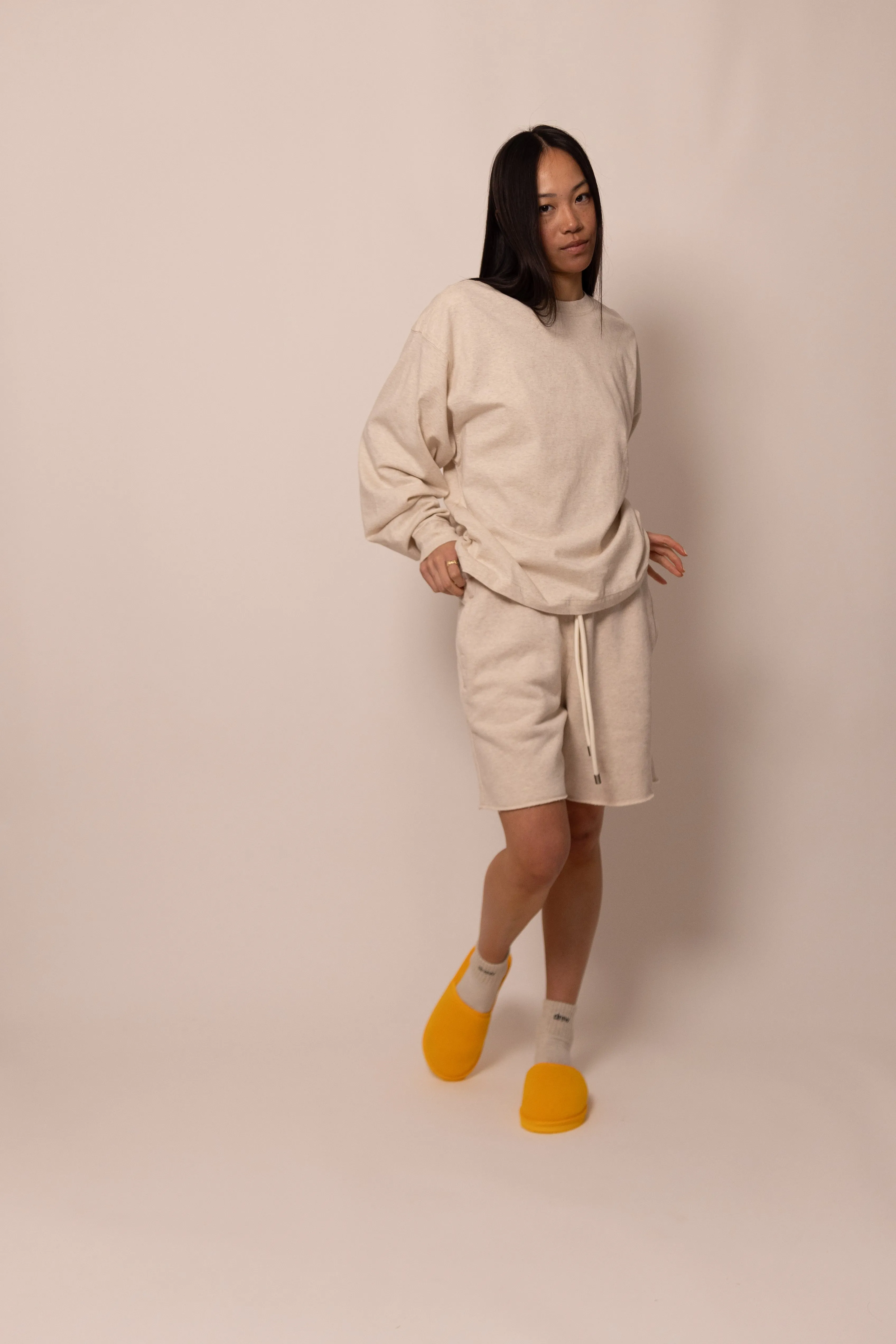 heavyweight long sleeve - sandstone sold by DREW product image thumbnail 4