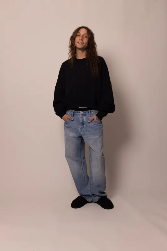 foundation crewneck - eternity sold by DREW