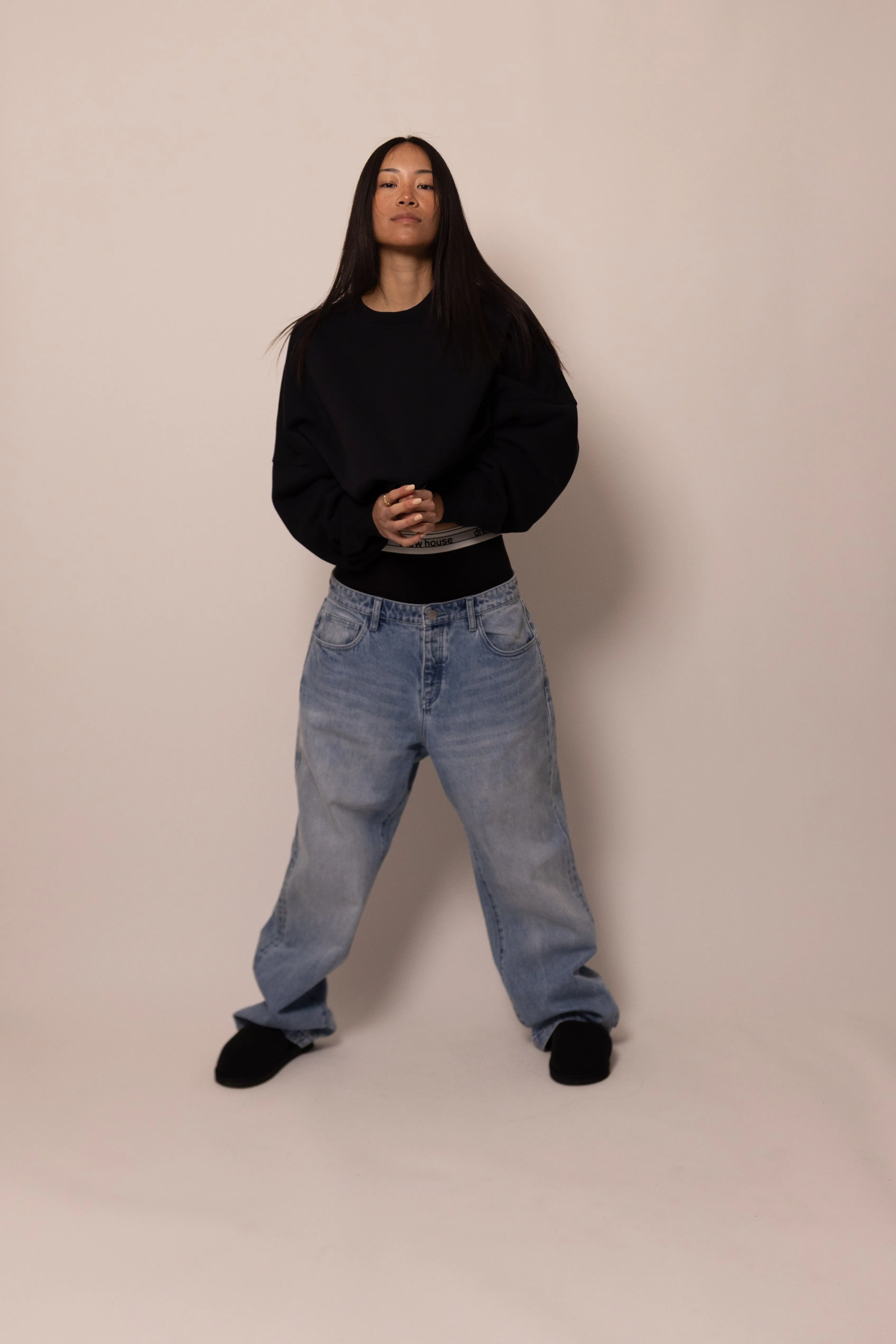 foundation crewneck - eternity sold by DREW product image thumbnail 5