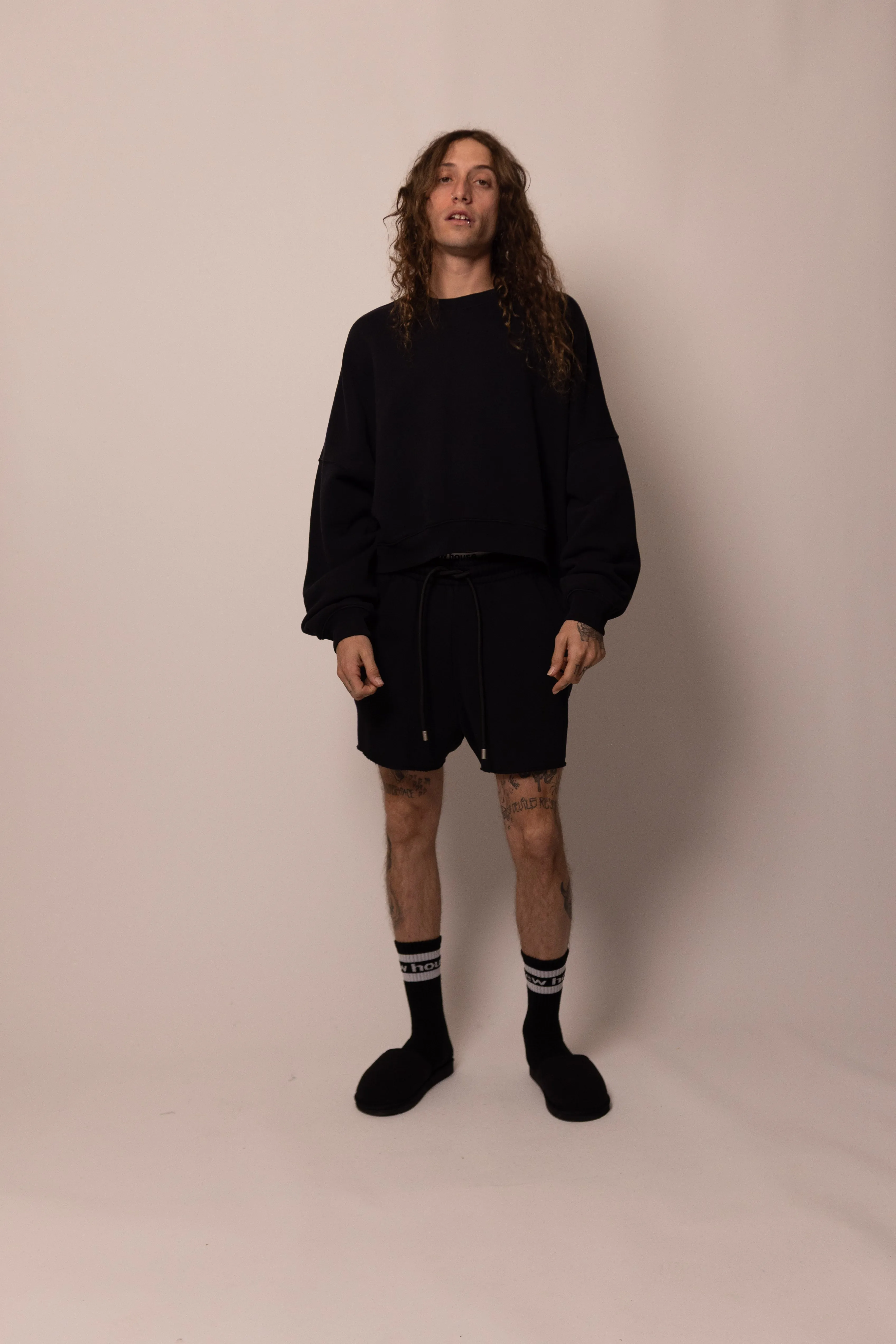 foundation crewneck - eternity sold by DREW product image thumbnail 3