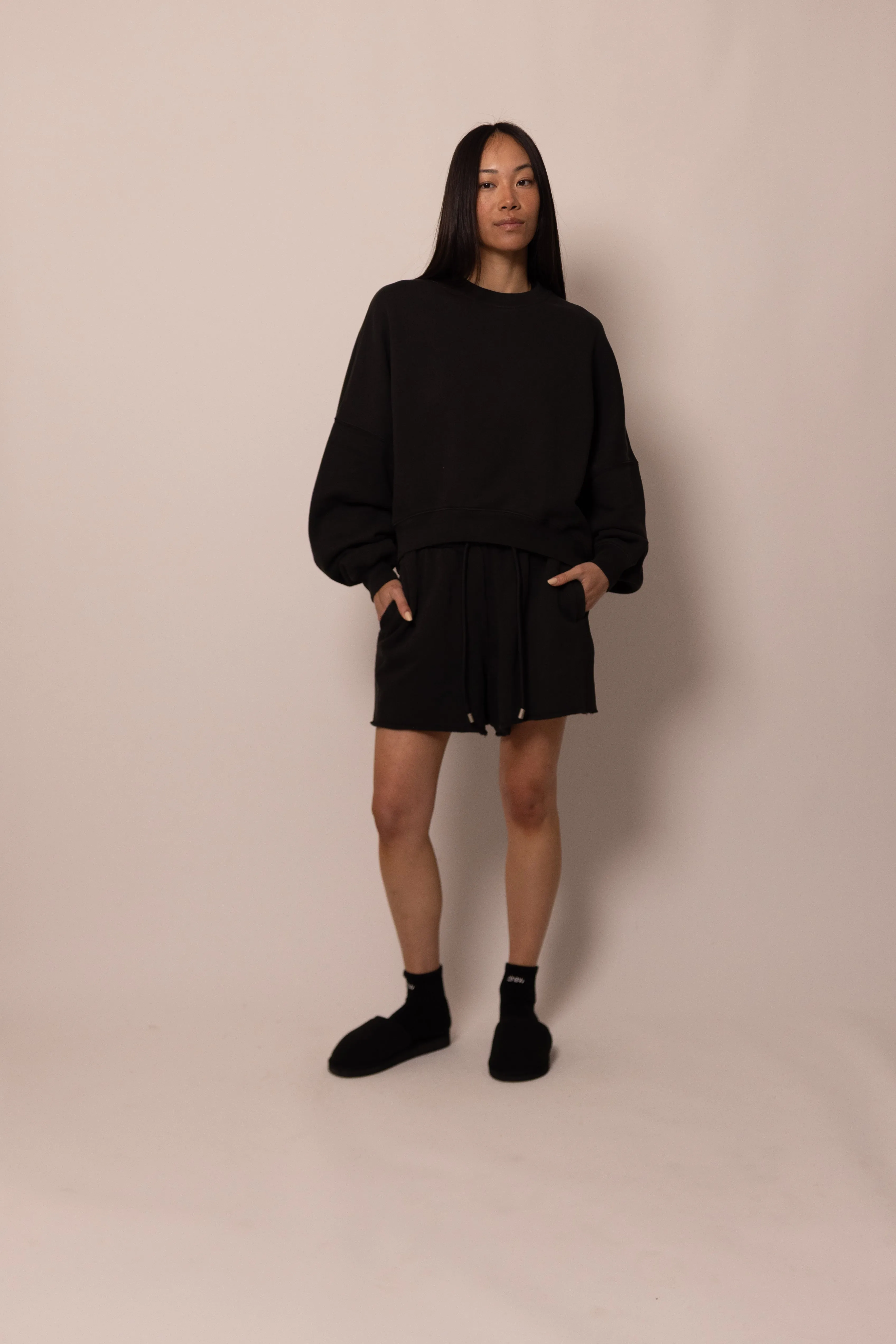 foundation crewneck - moonlight sold by DREW