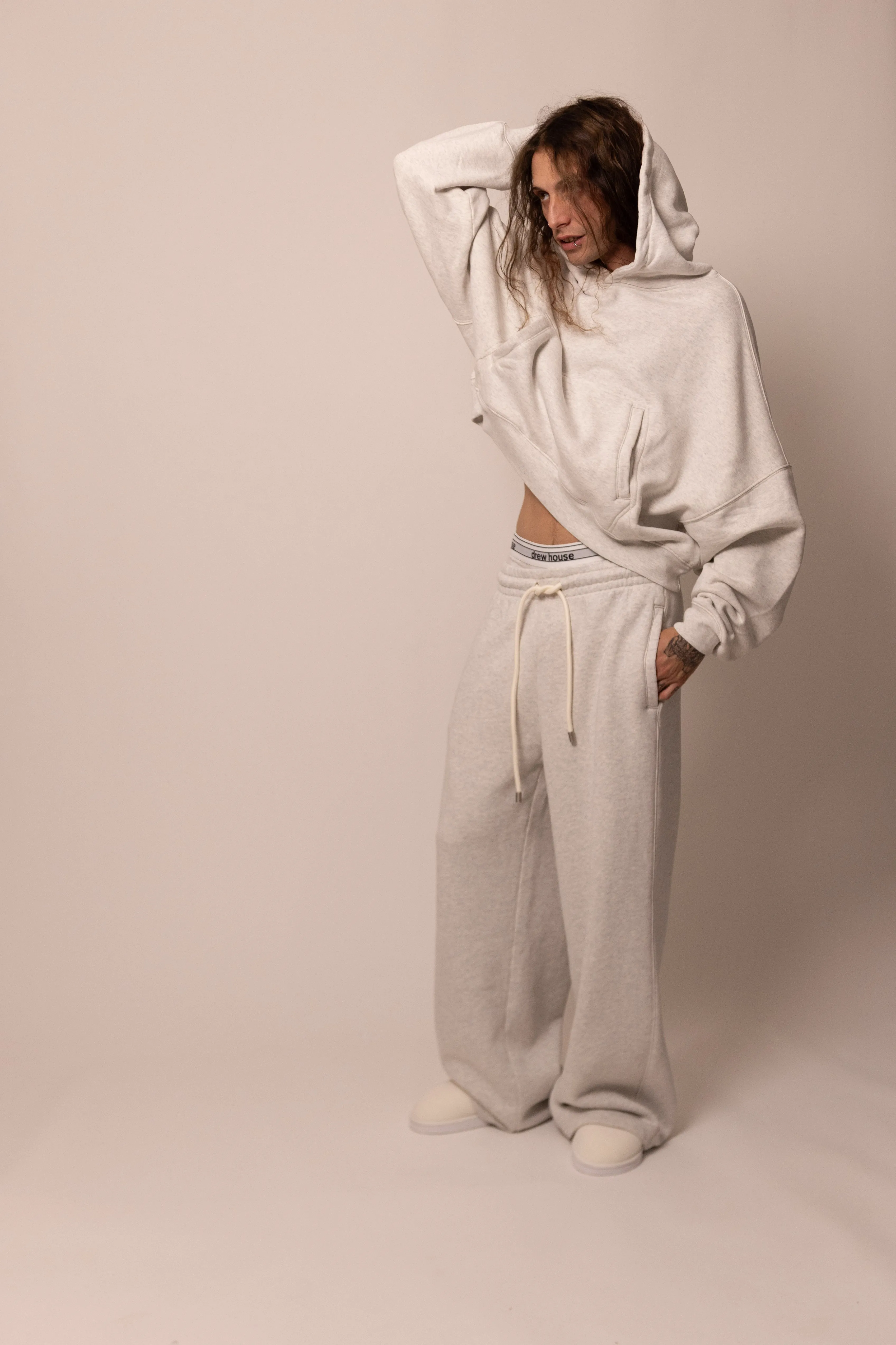 foundation hoodie - dove sold by DREW product image thumbnail 3