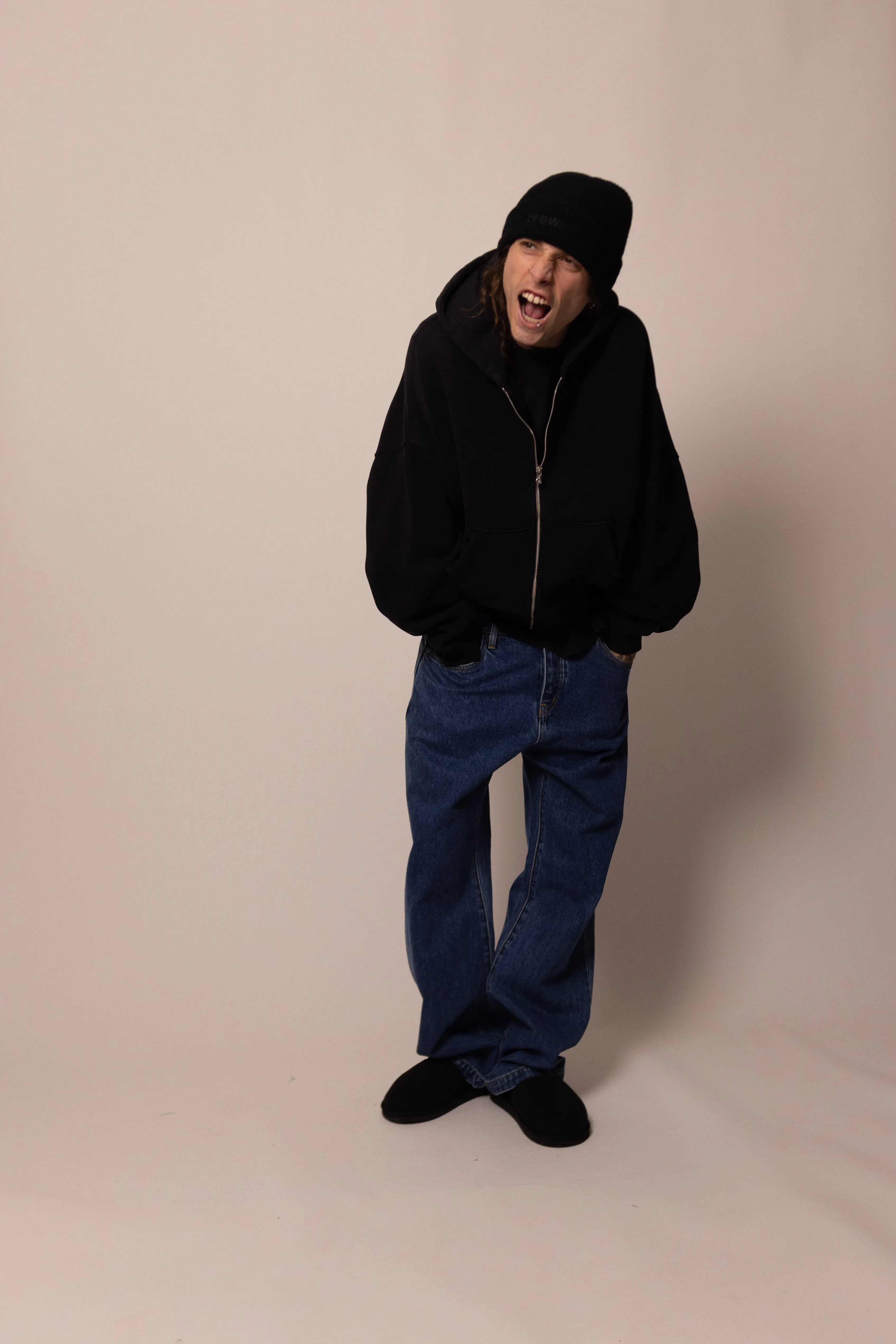 foundation zipup hoodie - eternity sold by DREW product image thumbnail 4