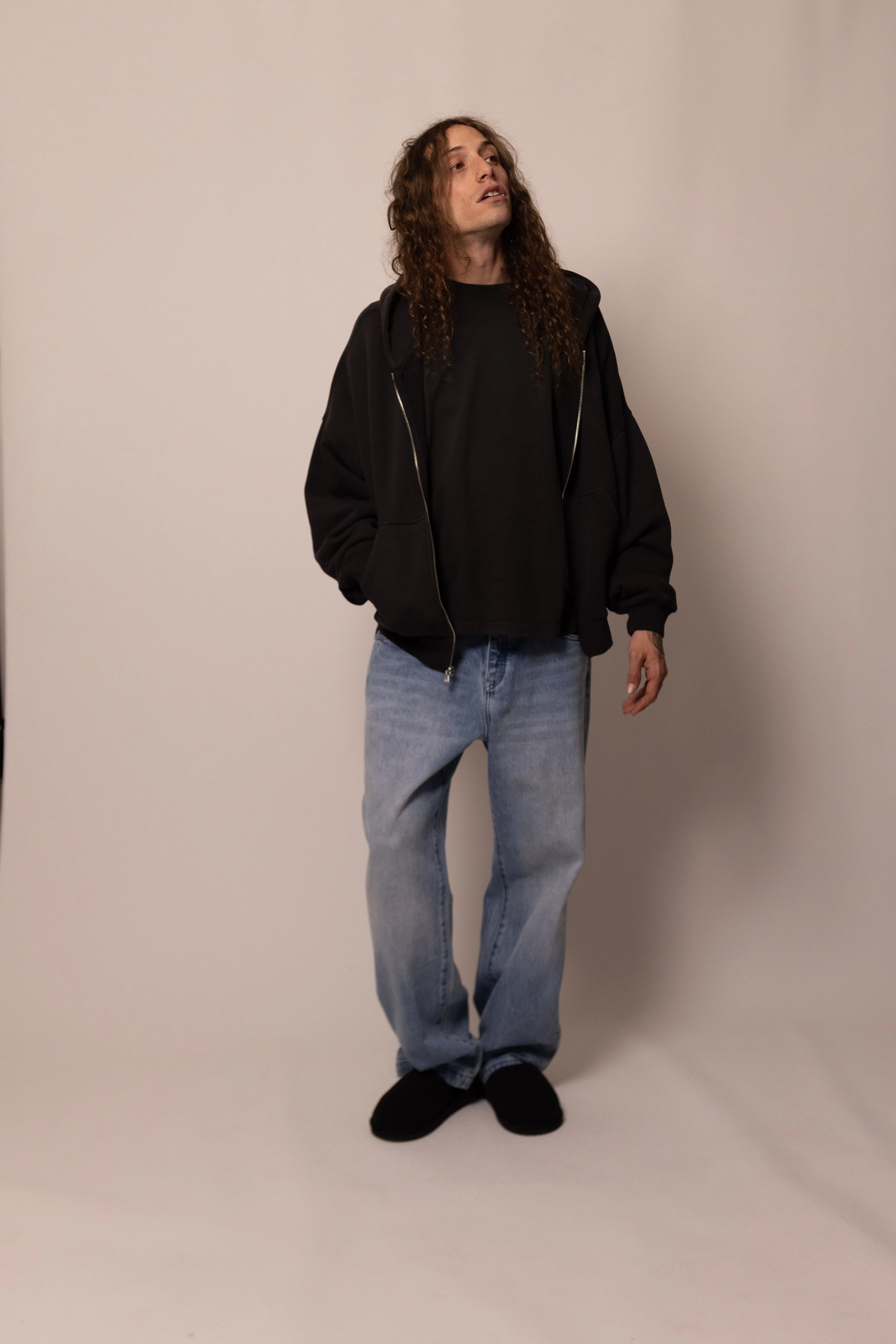 foundation zipup hoodie - moonlight sold by DREW product image thumbnail 4