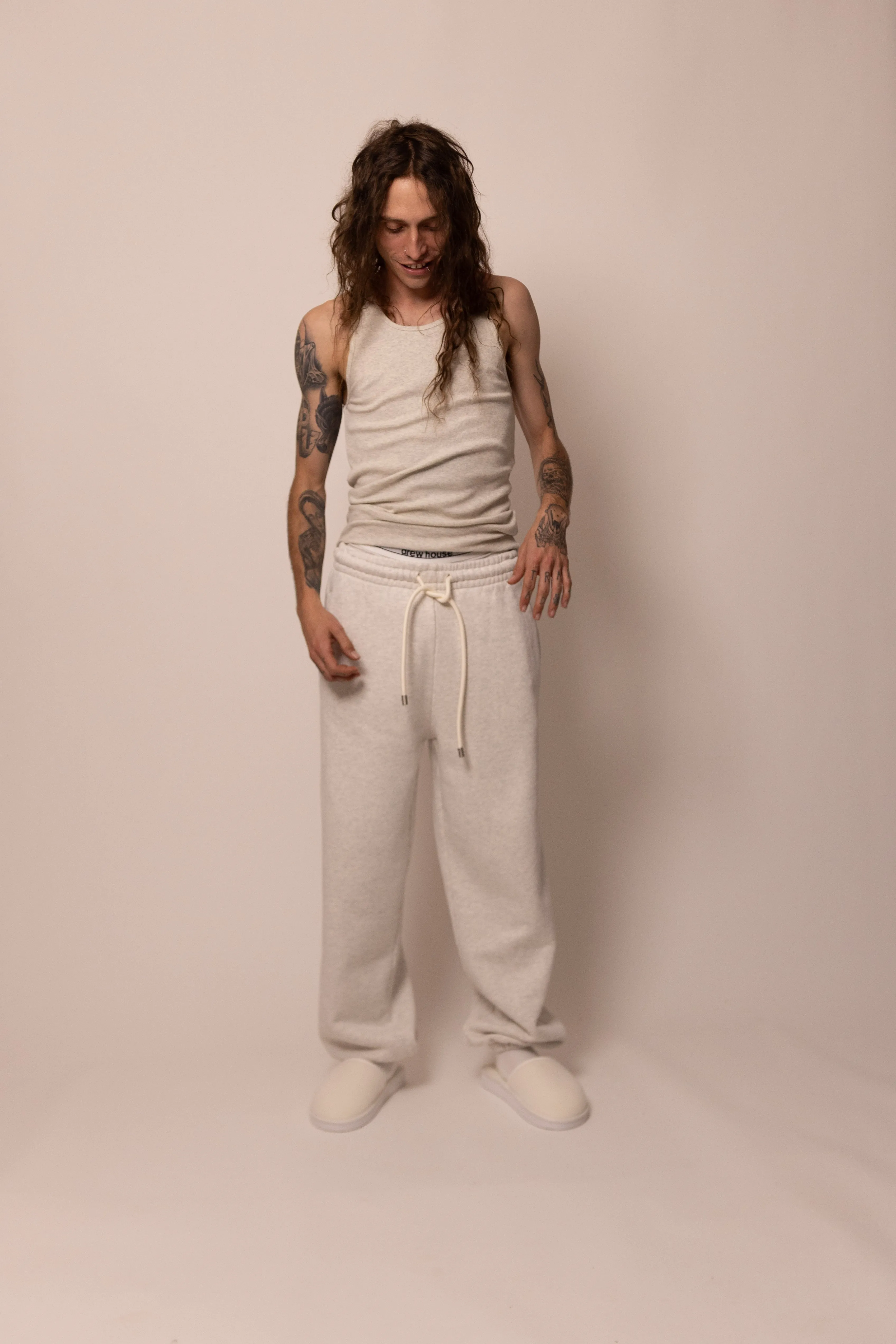 sweatpant - dove sold by DREW