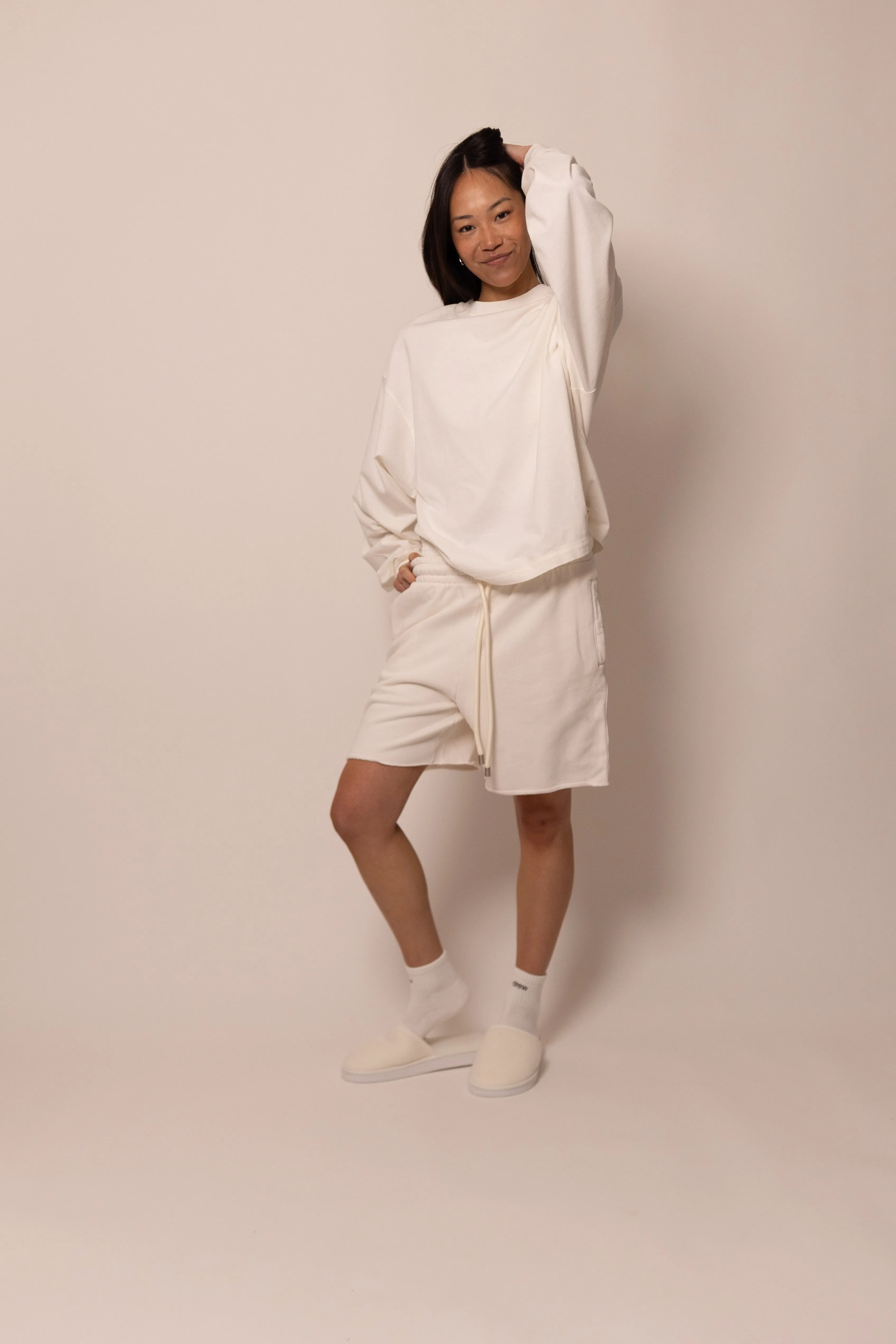 sweatshort - cloud sold by DREW