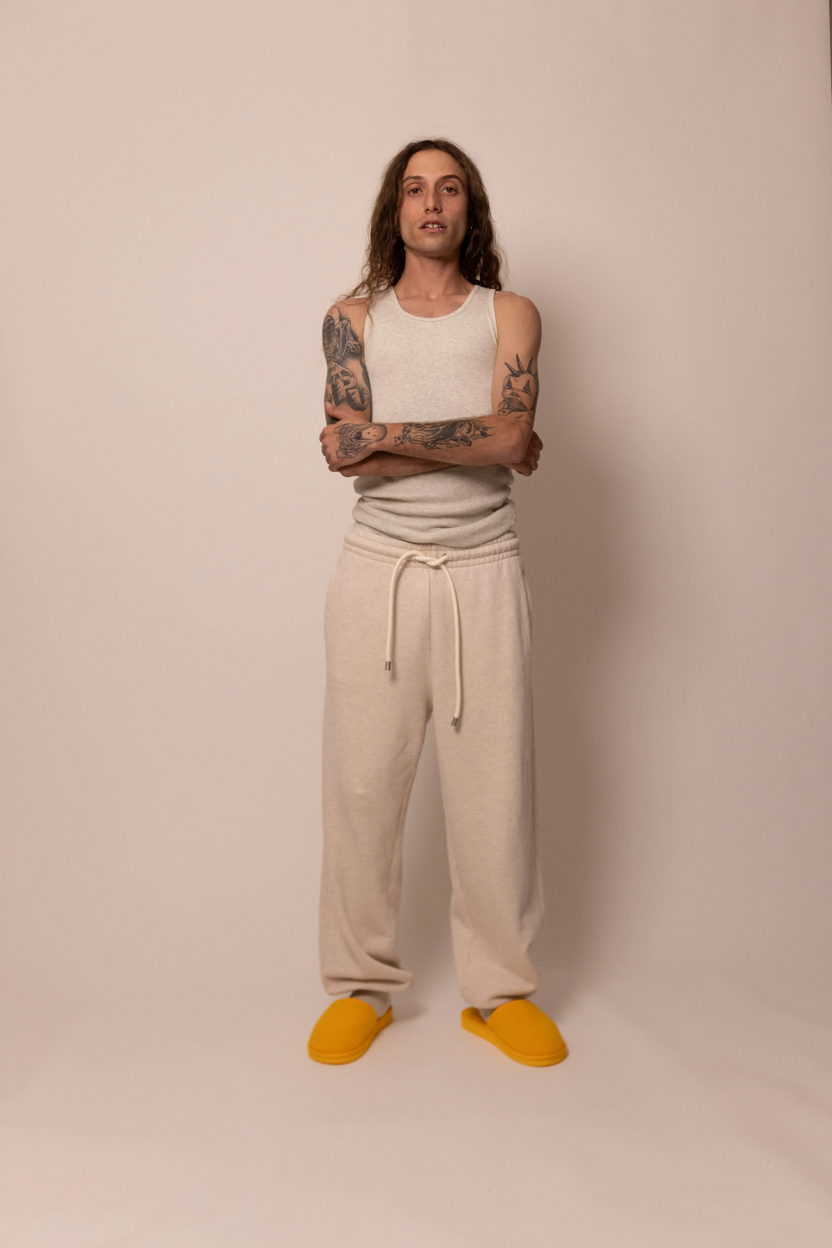 sweatpant - sandstone sold by DREW