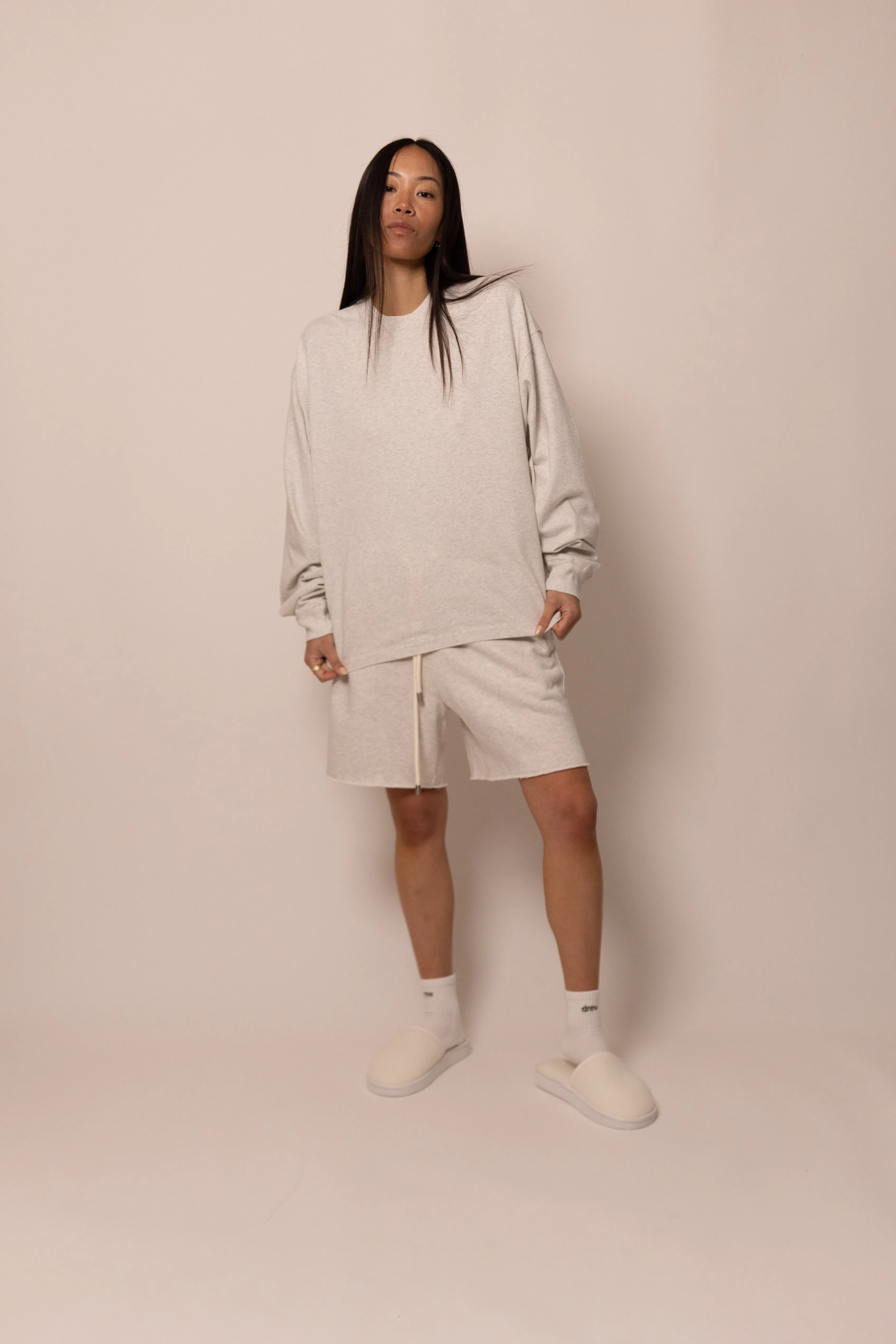 sweatshort - dove sold by DREW product image thumbnail 3