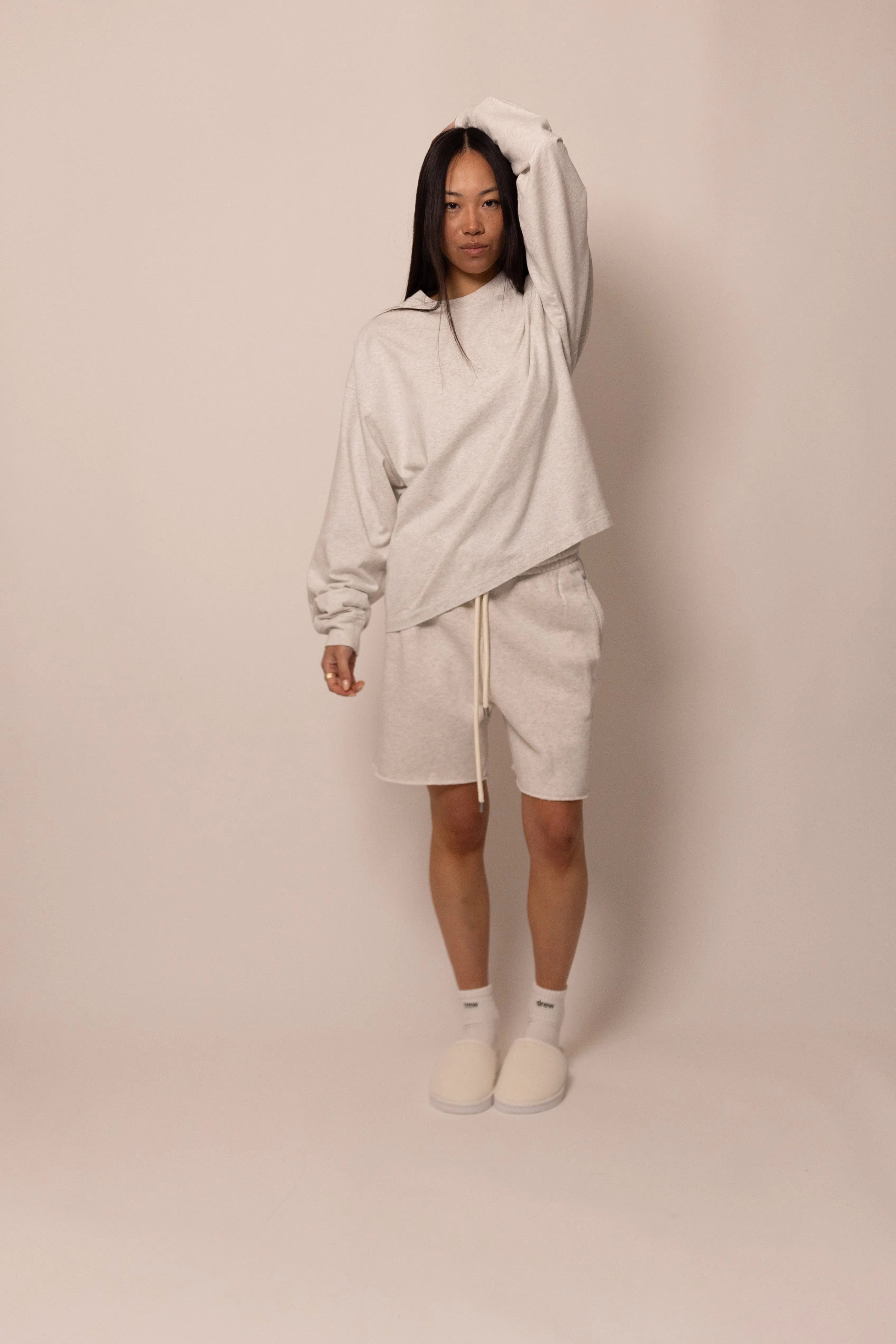 sweatshort - dove sold by DREW