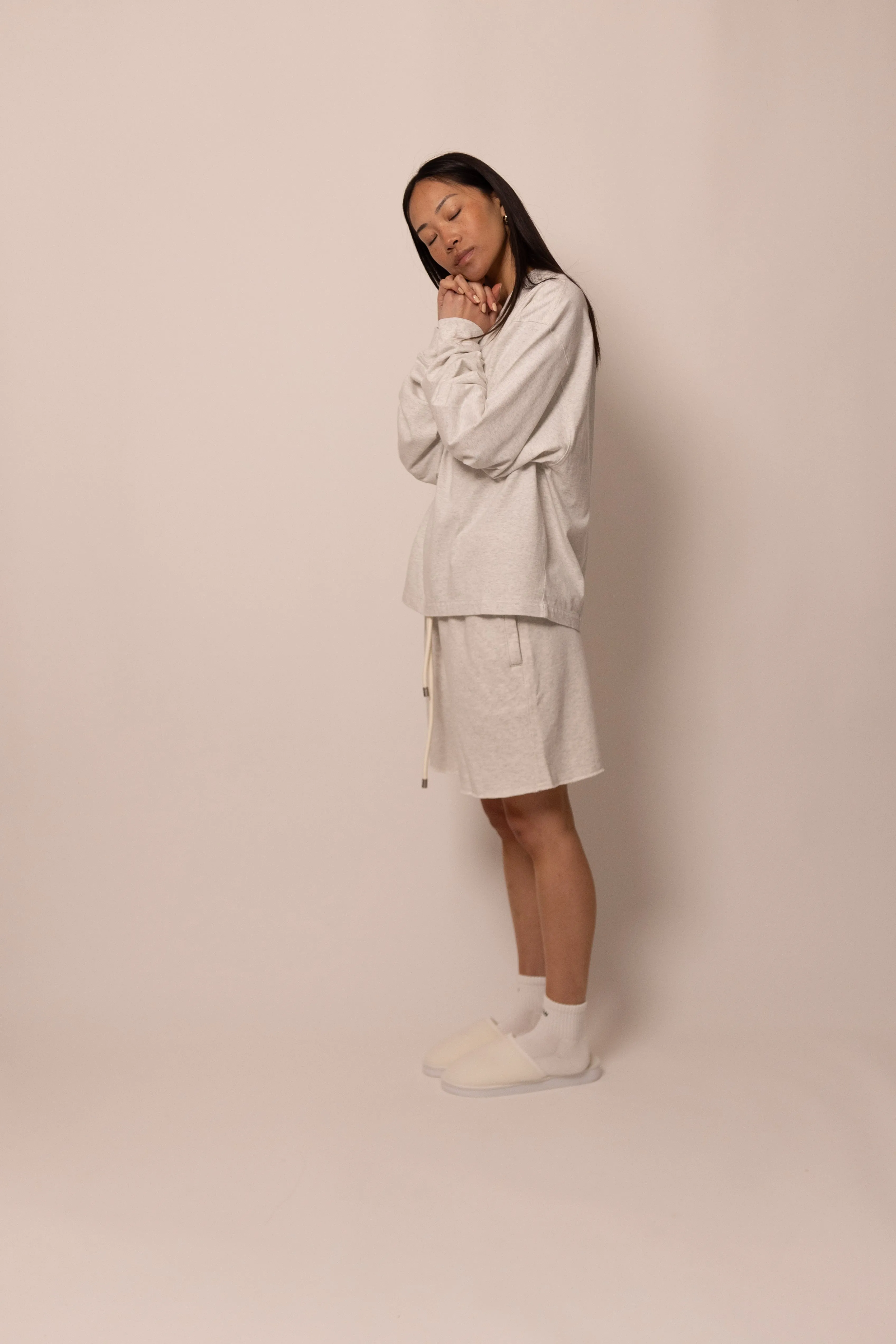 sweatshort - dove sold by DREW product image thumbnail 5