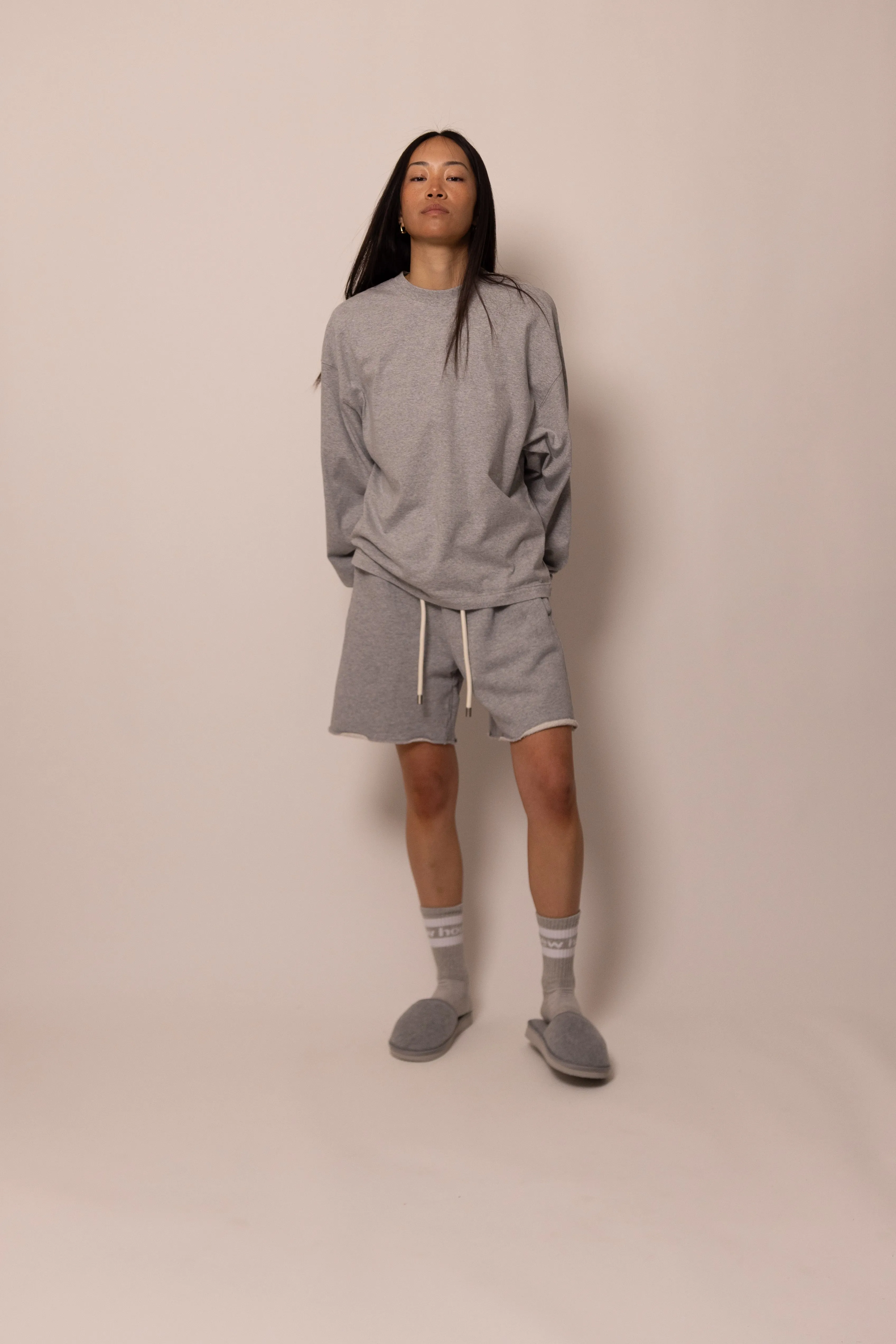 sweatshort - heather grey sold by DREW product image thumbnail 2