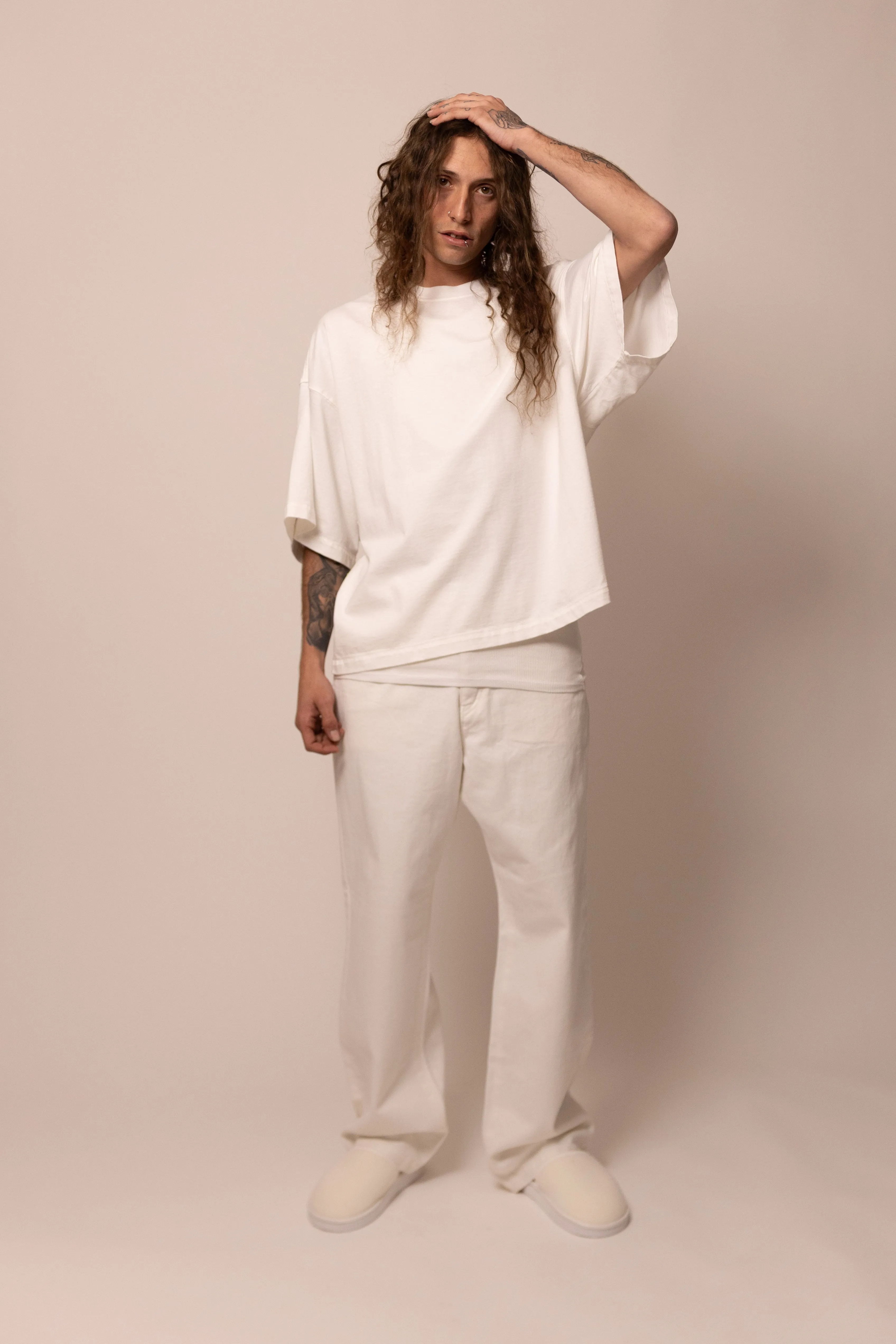 straight leg jean - cloud sold by DREW product image thumbnail 3