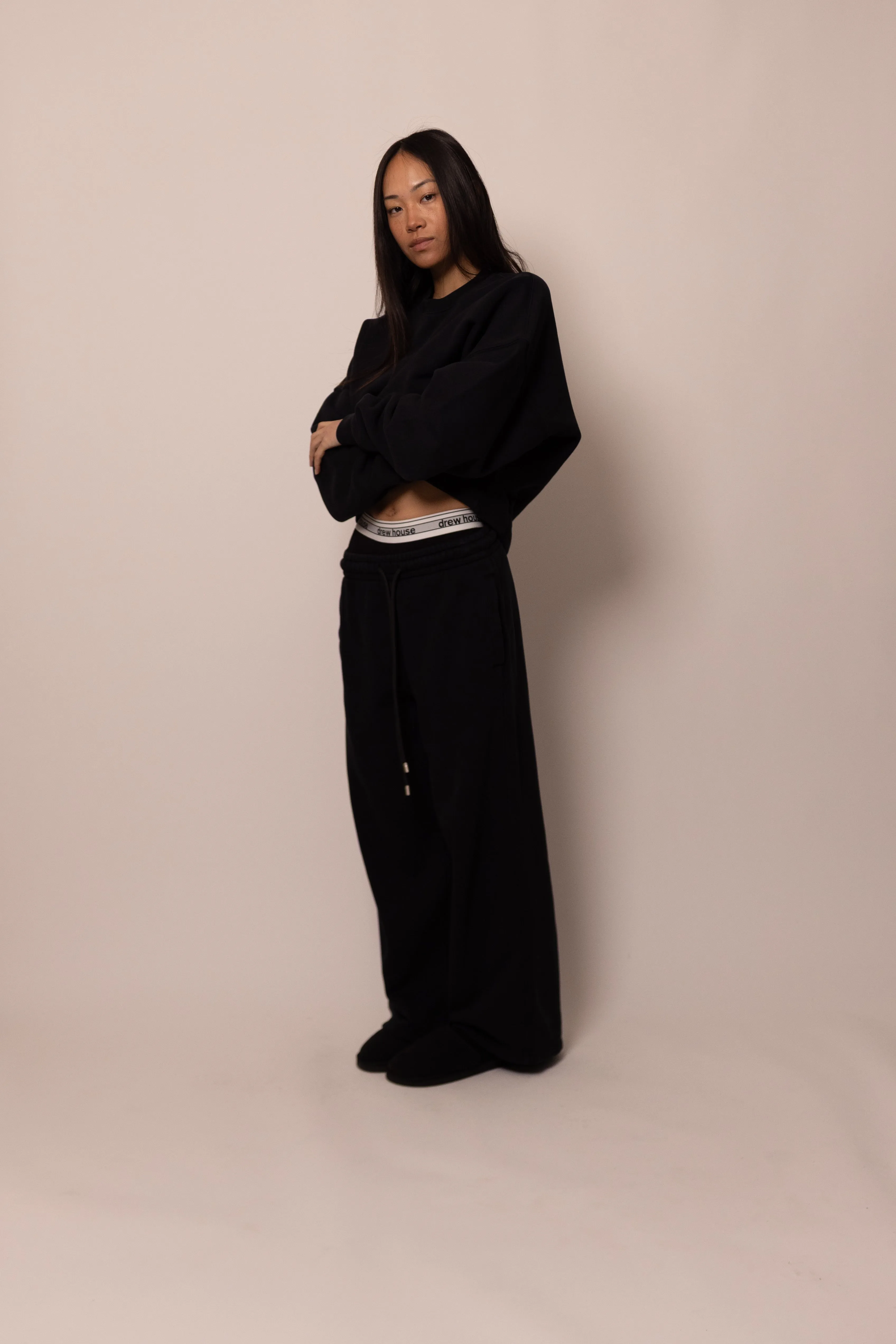 wide leg sweatpant - eternity sold by DREW product image thumbnail 4