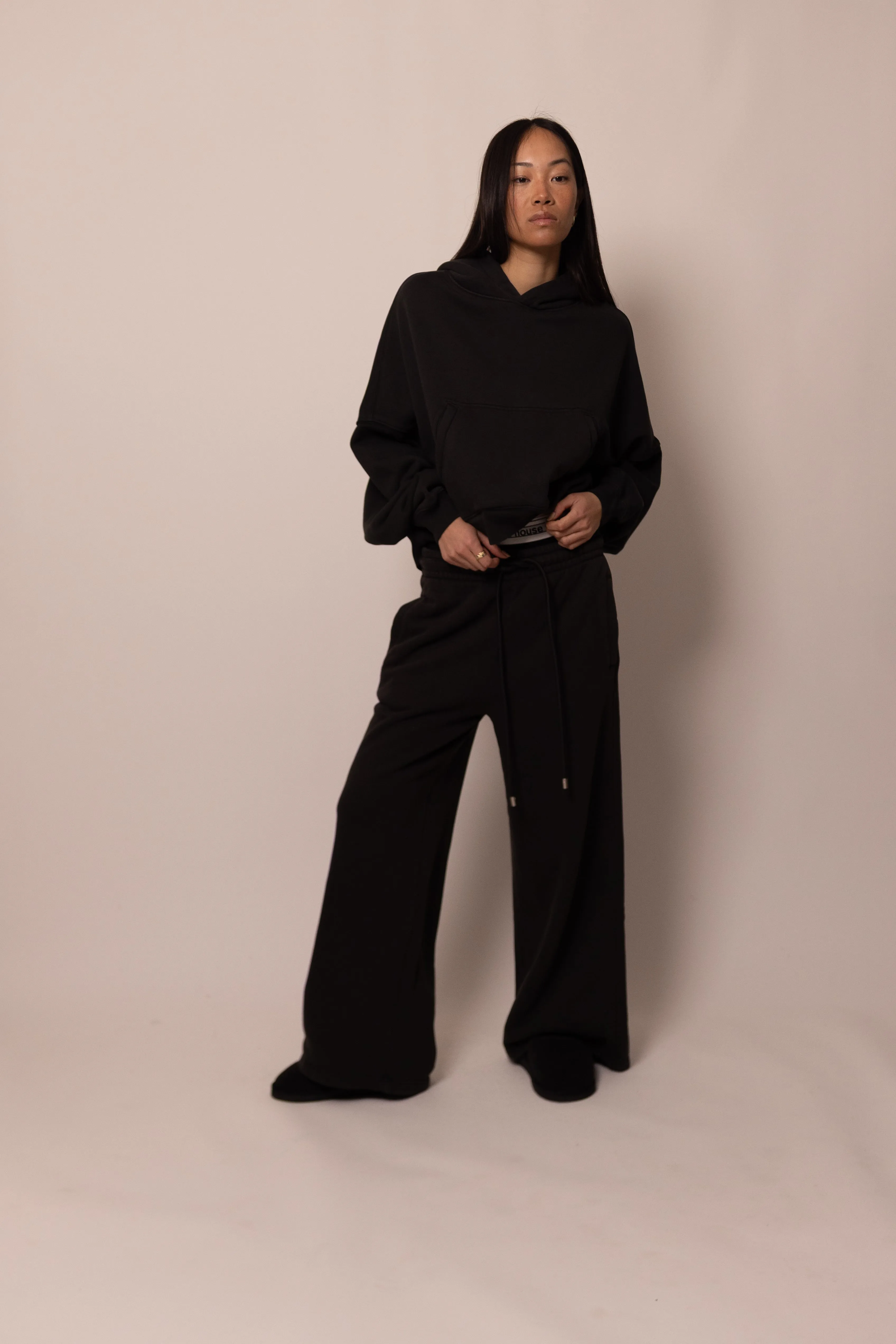 wide leg sweatpant - moonlight sold by DREW product image thumbnail 4