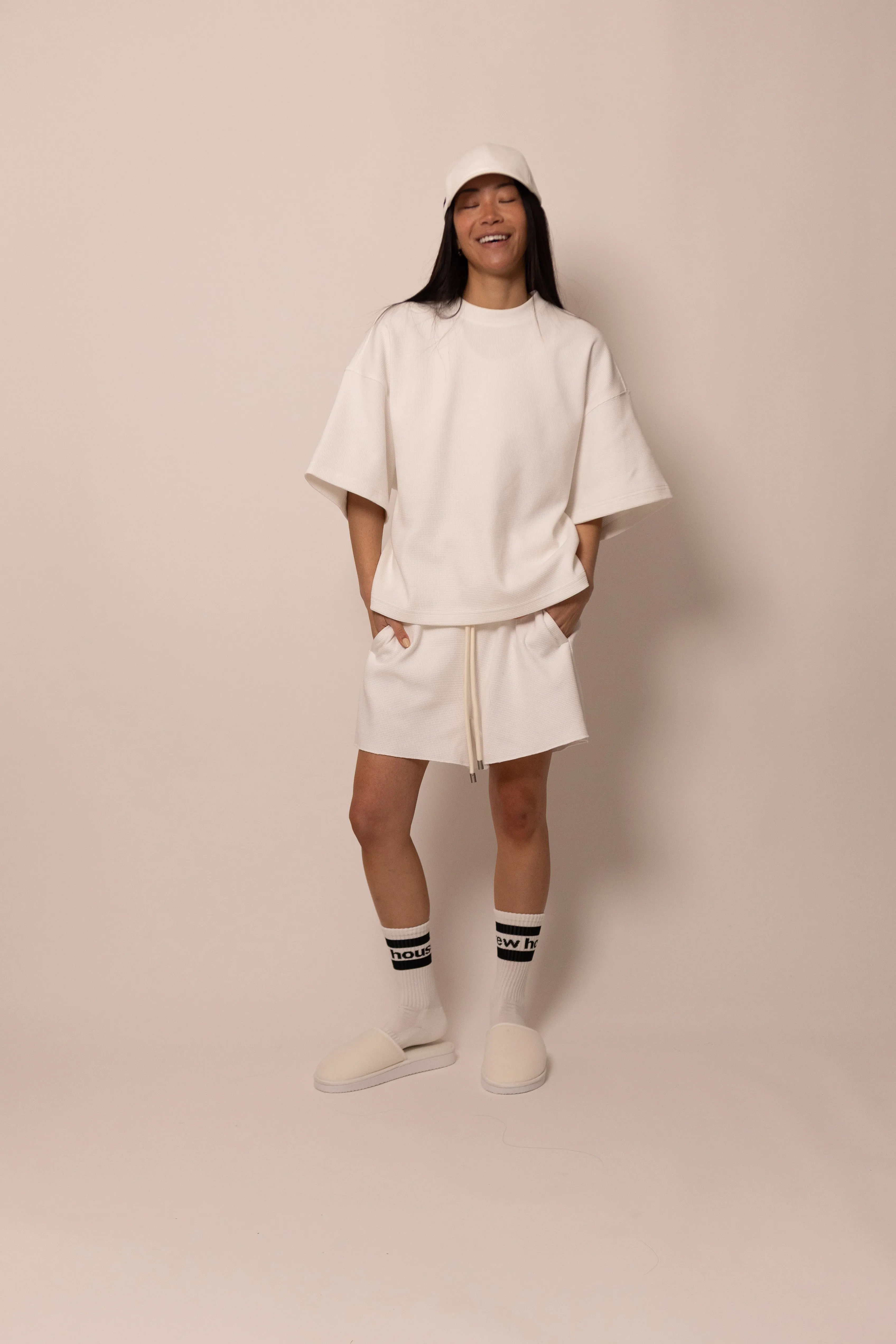 waffle tee - pure sold by DREW