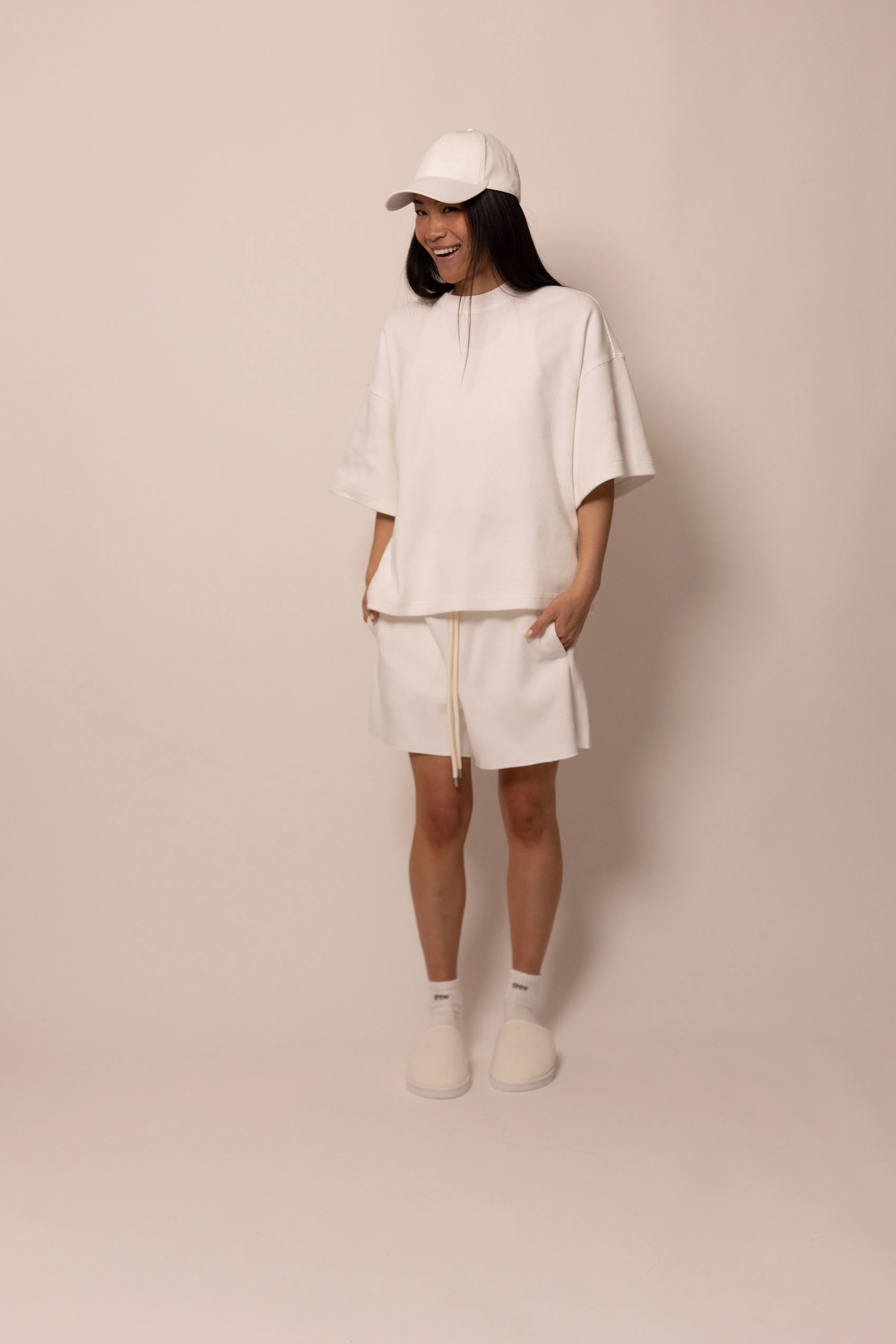 waffle tee - pure sold by DREW product image thumbnail 4